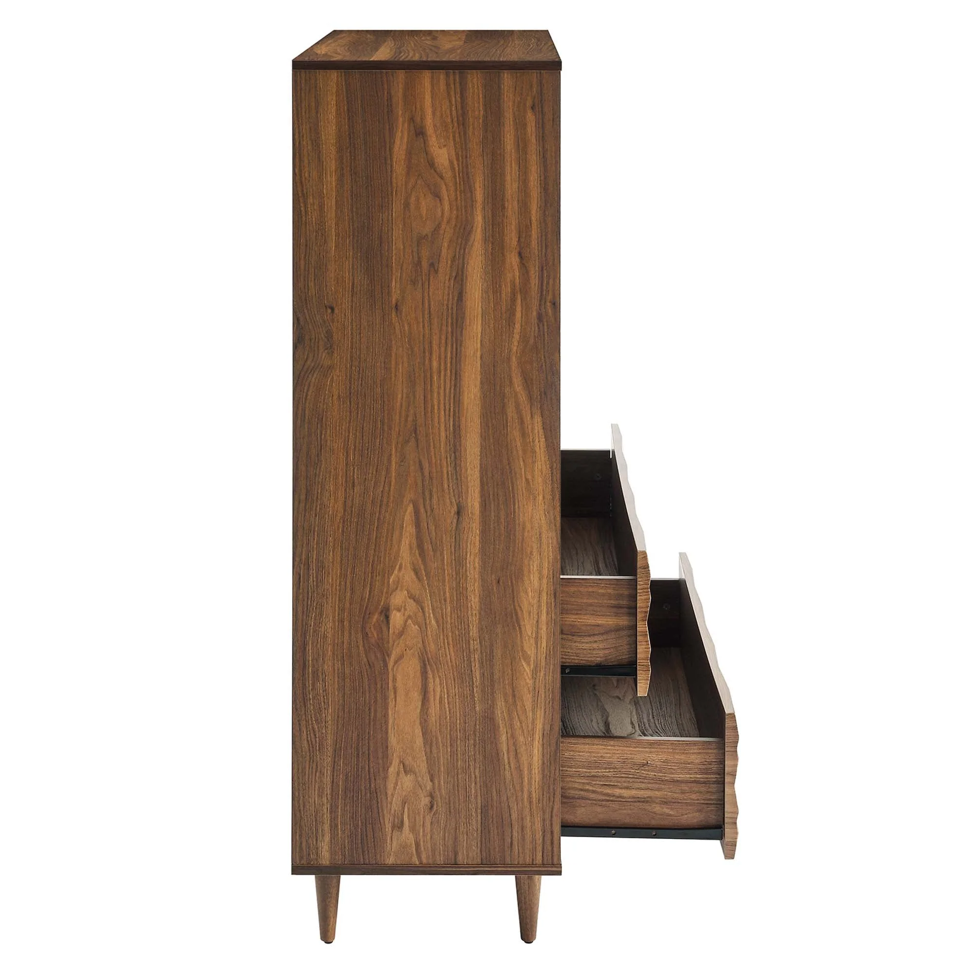 33" Wave Front 5-Drawer Bedroom Chest - Image 16