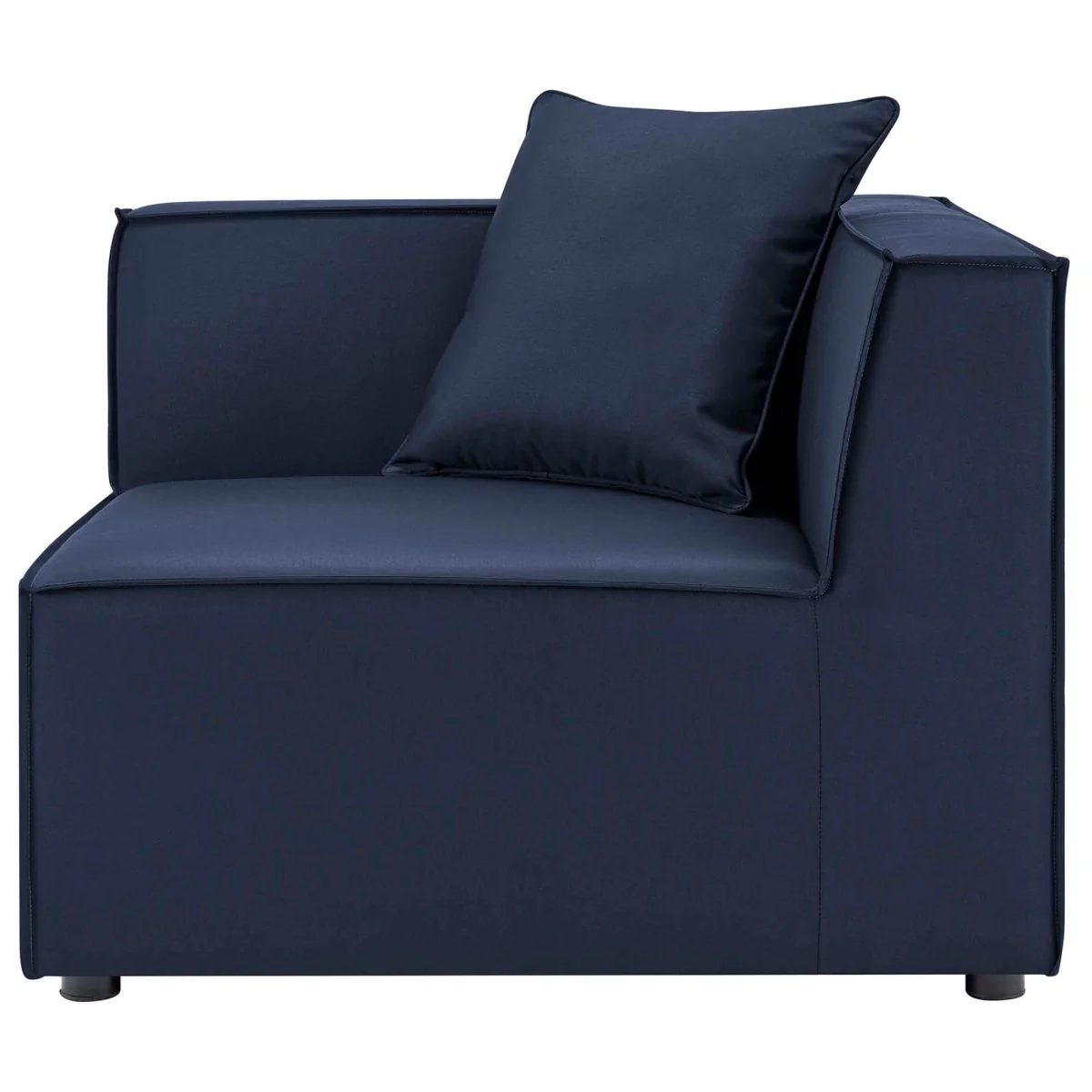 35" 4-Piece Modern Upholstered Outdoor Sectional Sofa – Weather-Resistant Modular Design - Image 5