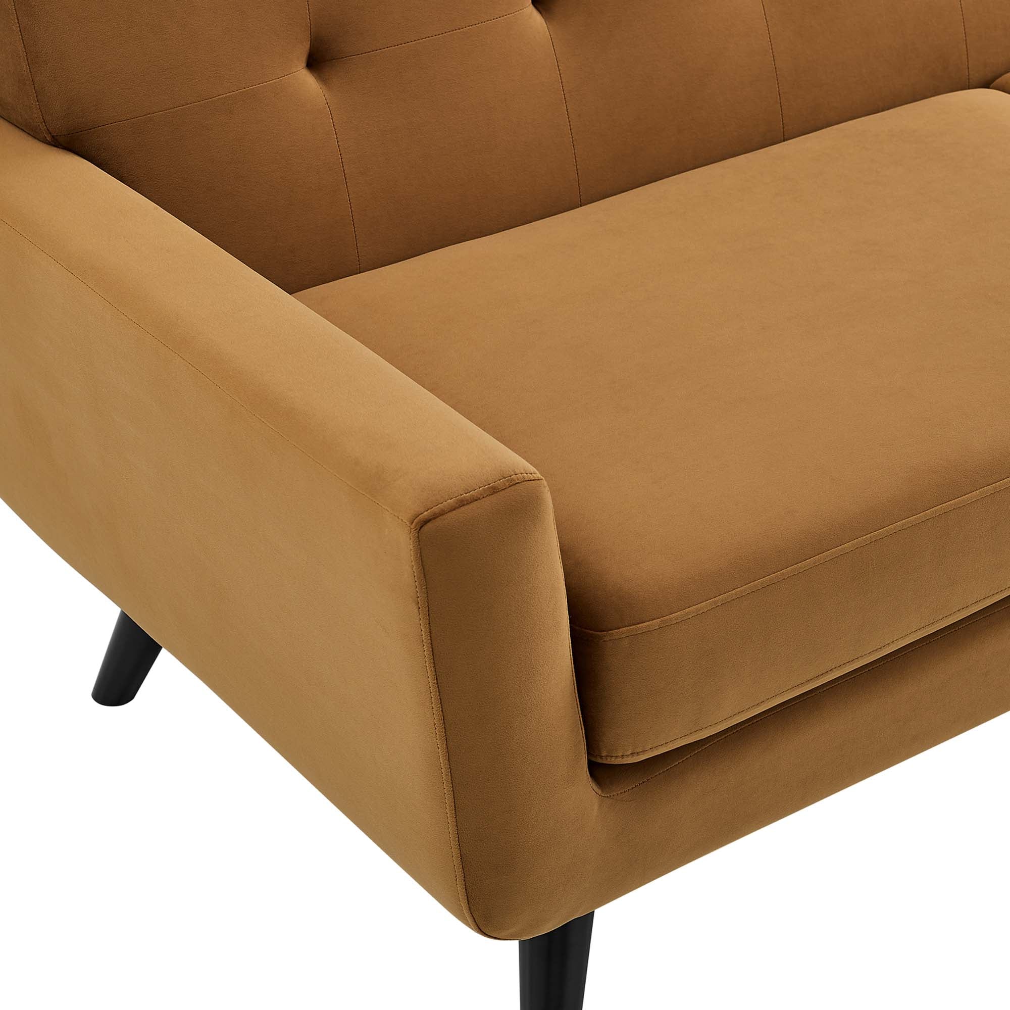 36 Inch Performance Velvet Armchair - Image 5