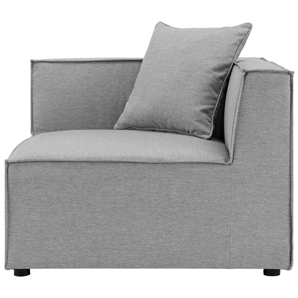 4-Piece Modern Upholstered Outdoor Sectional Sofa with Modular Seating and Weather-Resistant - Image 18