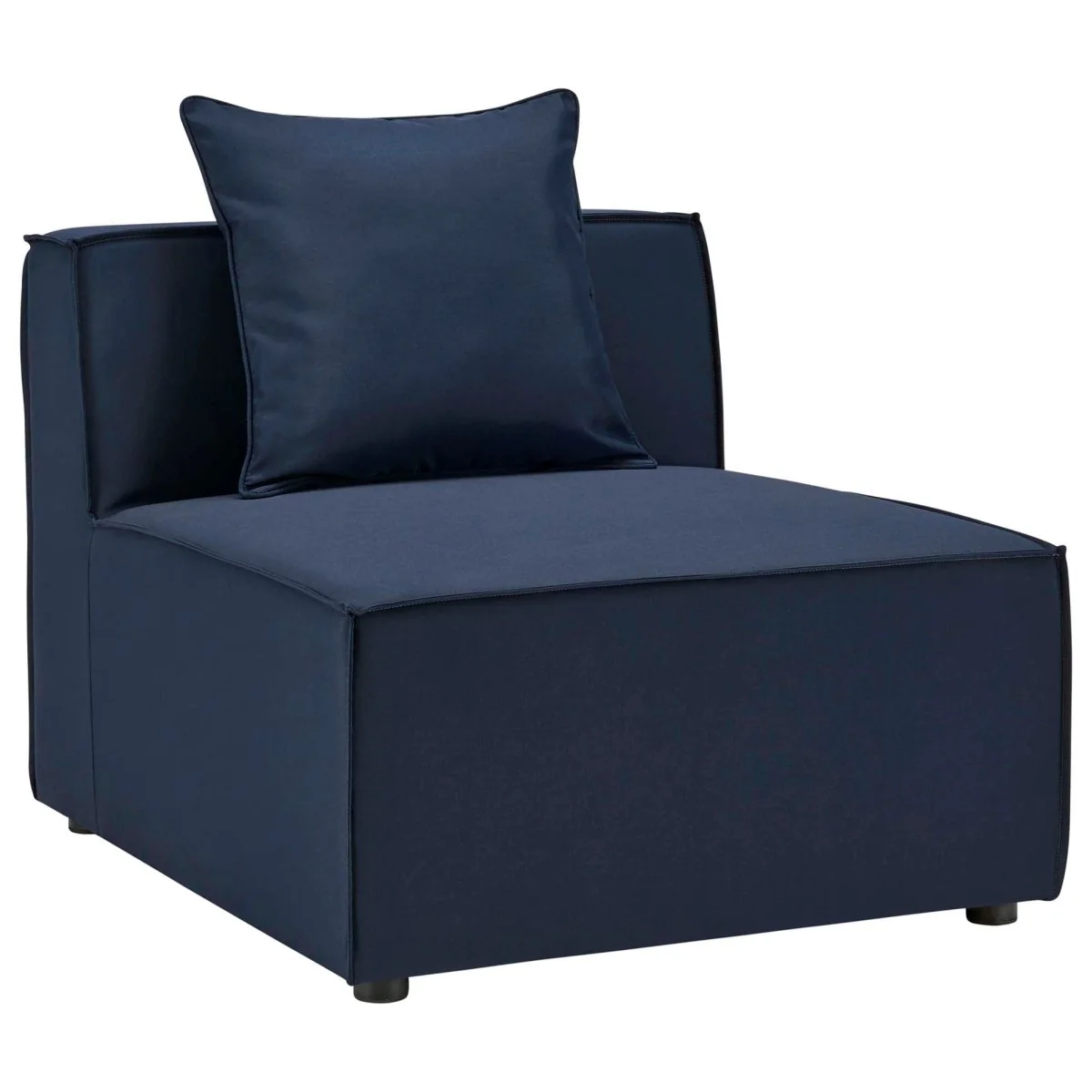 4-Piece Modern Upholstered Outdoor Sectional Sofa with Modular Seating and Weather-Resistant - Image 29