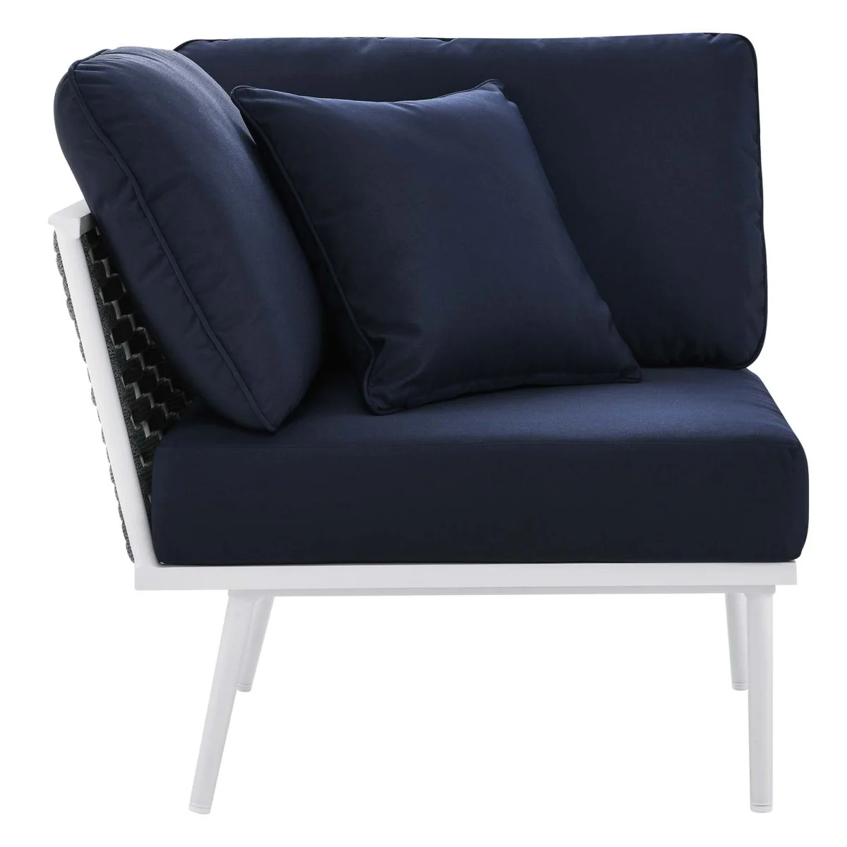 4-Piece Outdoor Aluminum Patio Sectional Sofa Set - Image 26