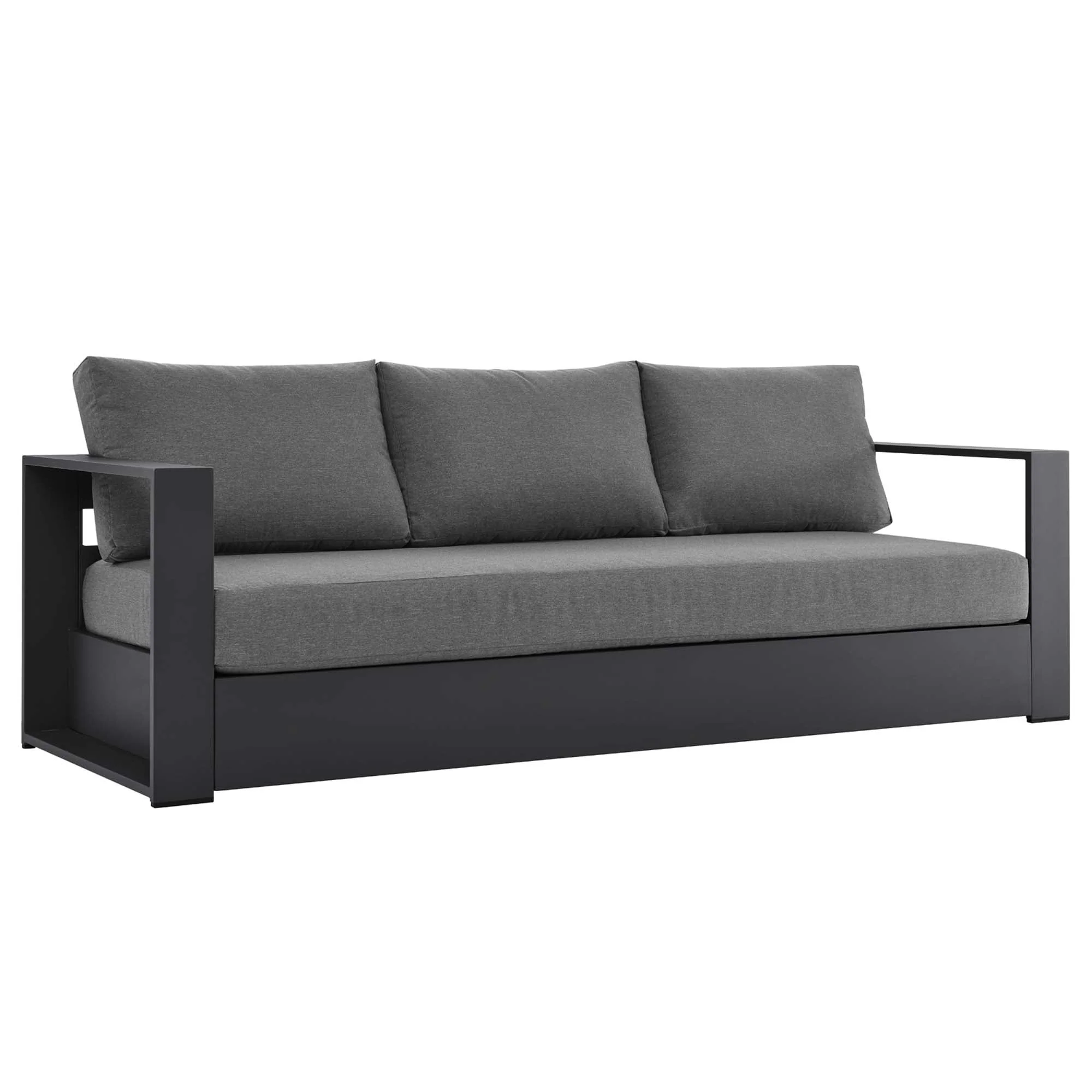 4-Piece Outdoor Aluminum Patio Set Complete Modern Dining and Seating Set for Patio - Image 67