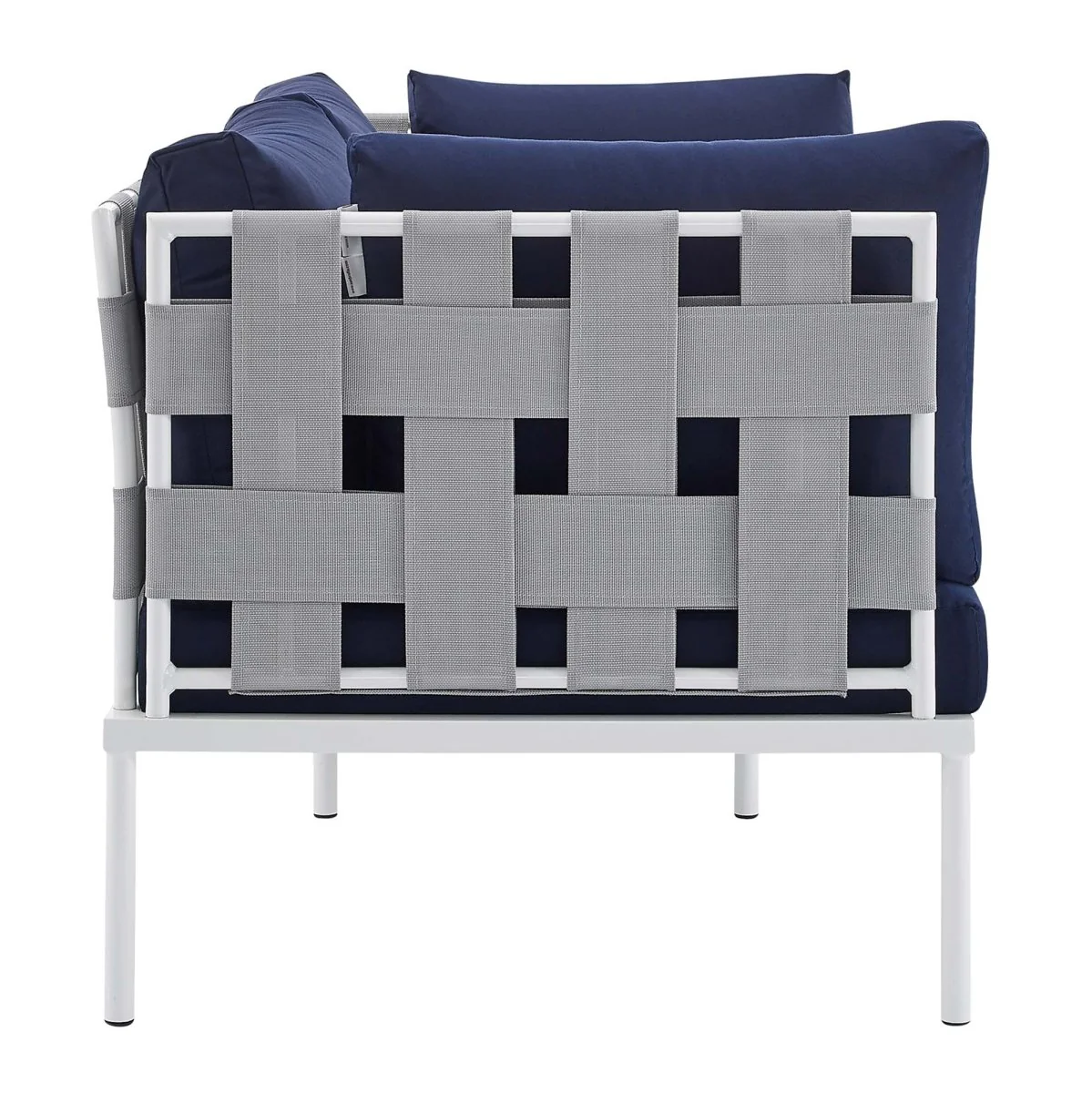 4-Piece Outdoor Patio Aluminum Seating Set - Image 17