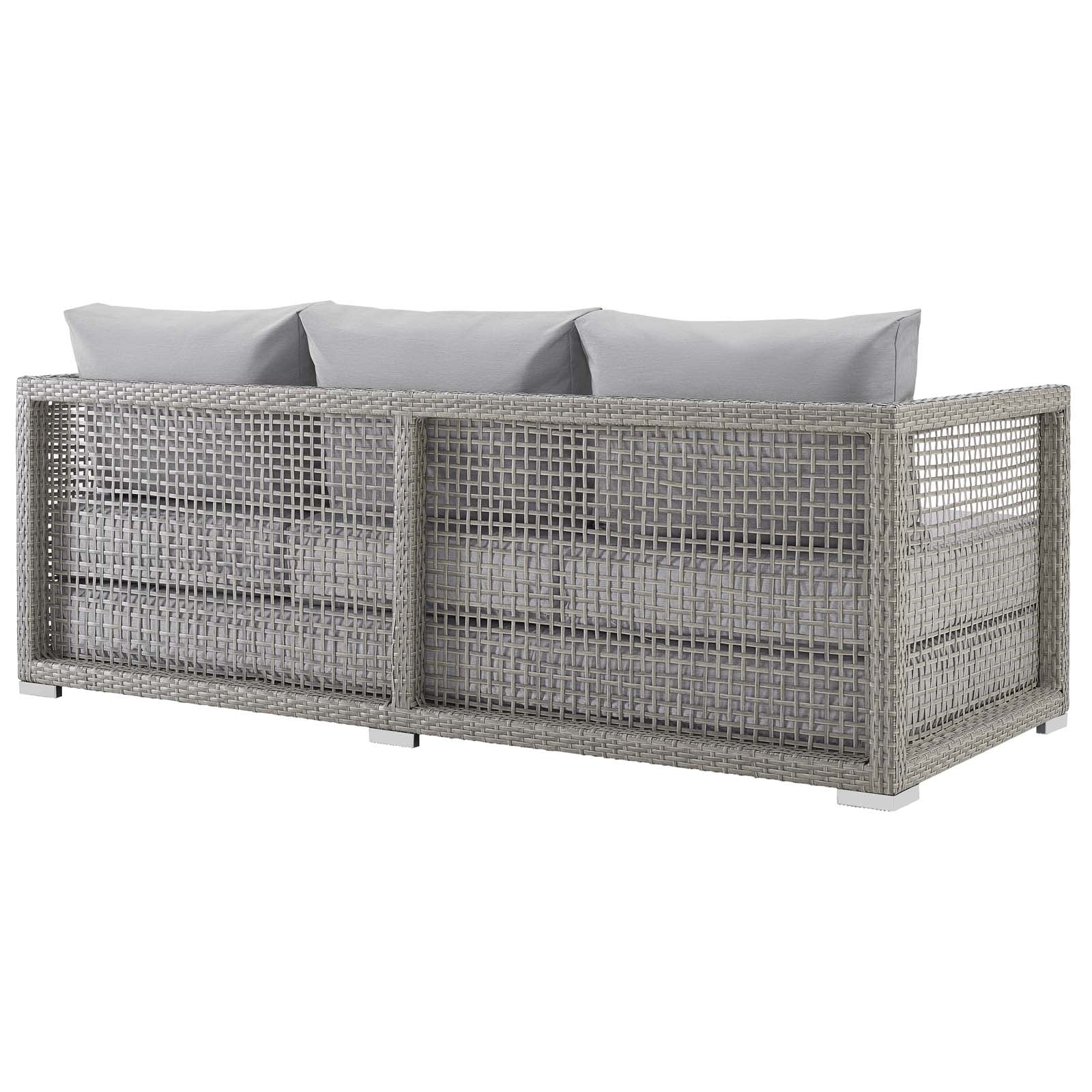 4-Piece Wicker Rattan Outdoor Patio Set for Garden, Deck and Balcony Seating - Image 29