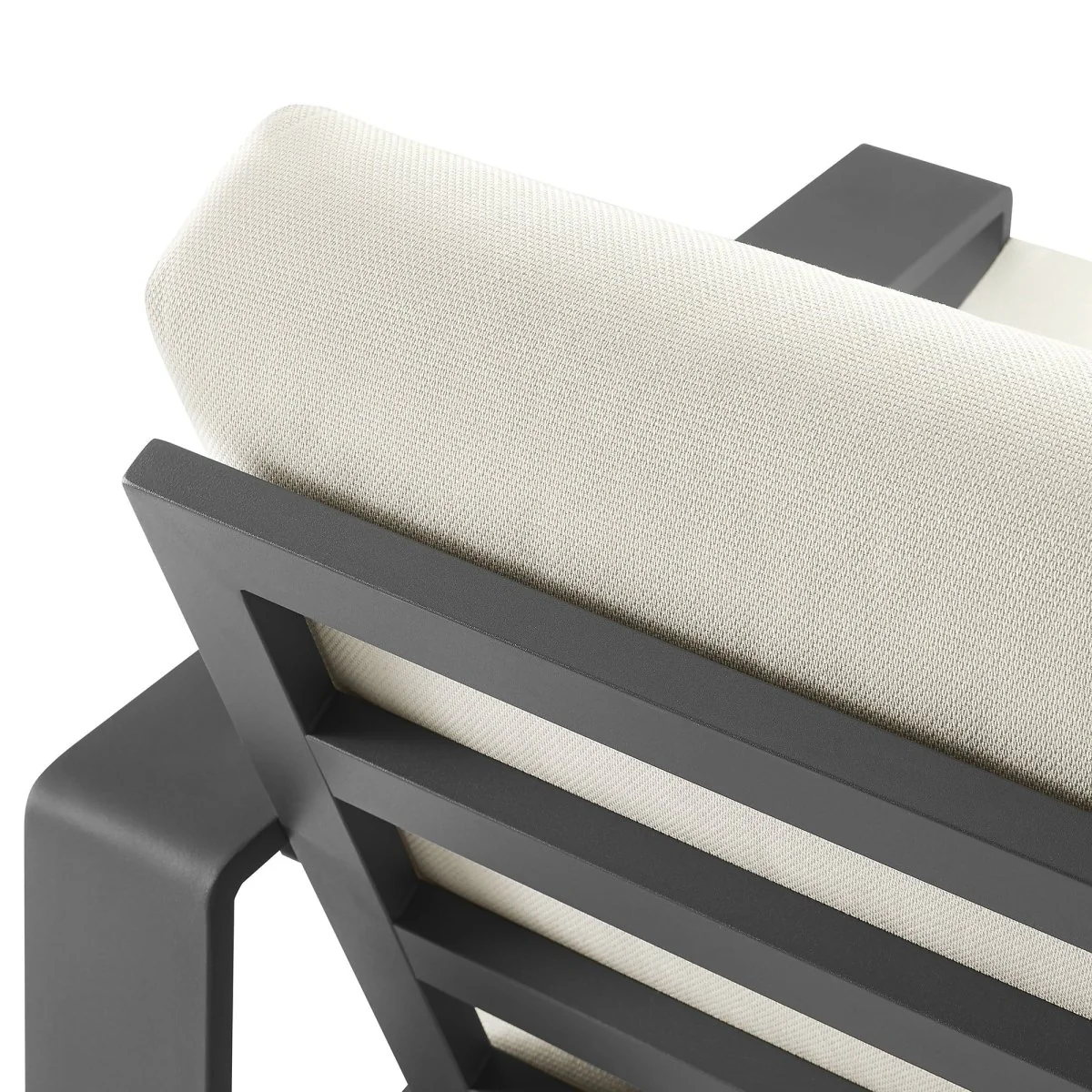40" Aluminum Outdoor Patio Armchair - Durable Weather-Resistant Construction - Image 7