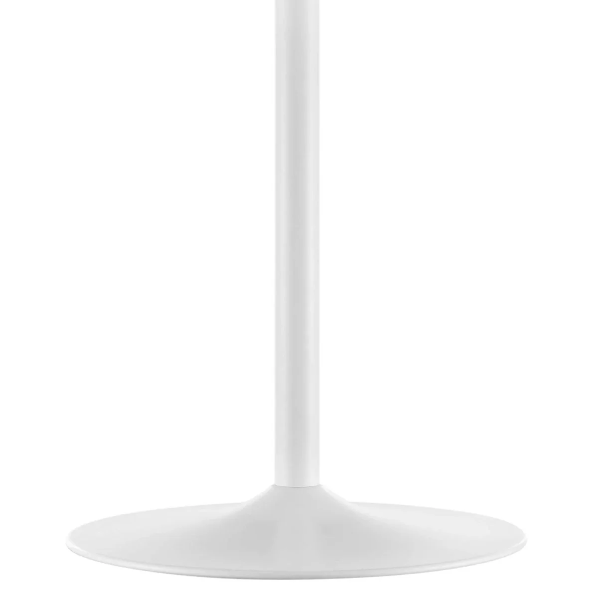 40 Inch Round Modern MDF Dining Table with Metal Pedestal Base - Image 28