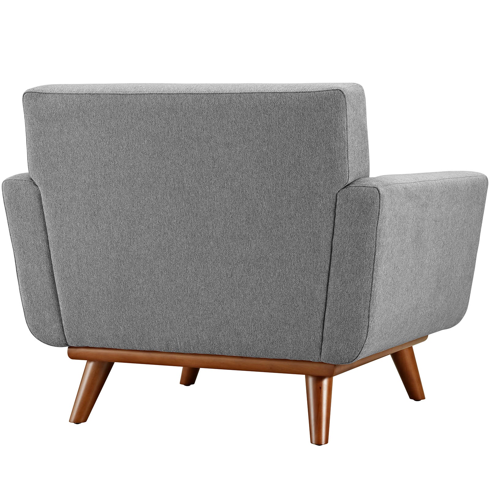 40 Inch Upholstered Fabric Armchair and Ottoman Set - Image 17