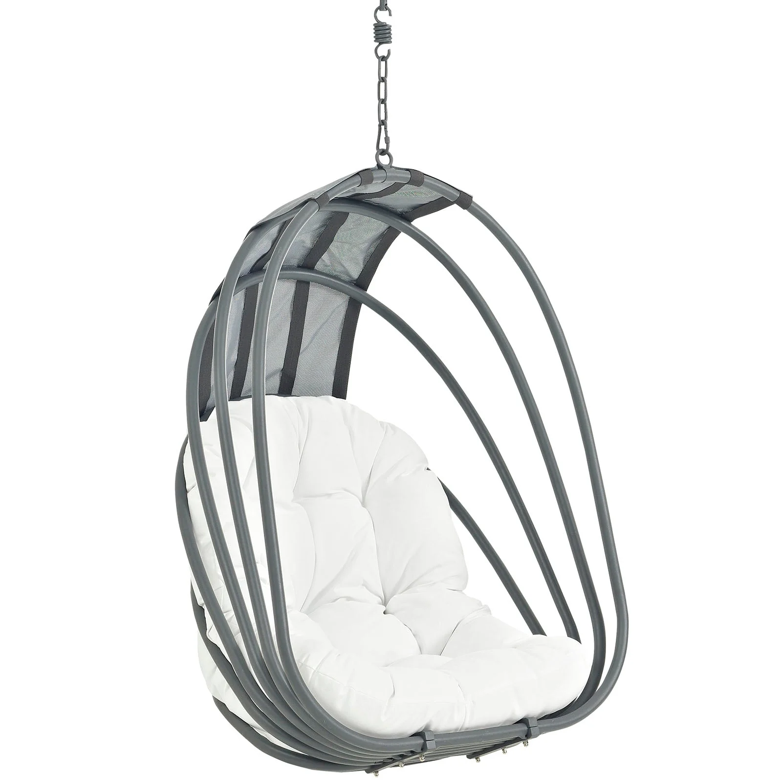 40" Outdoor Swing Chair Without Stand for Patio, Garden and Balcony Seating - Image 4