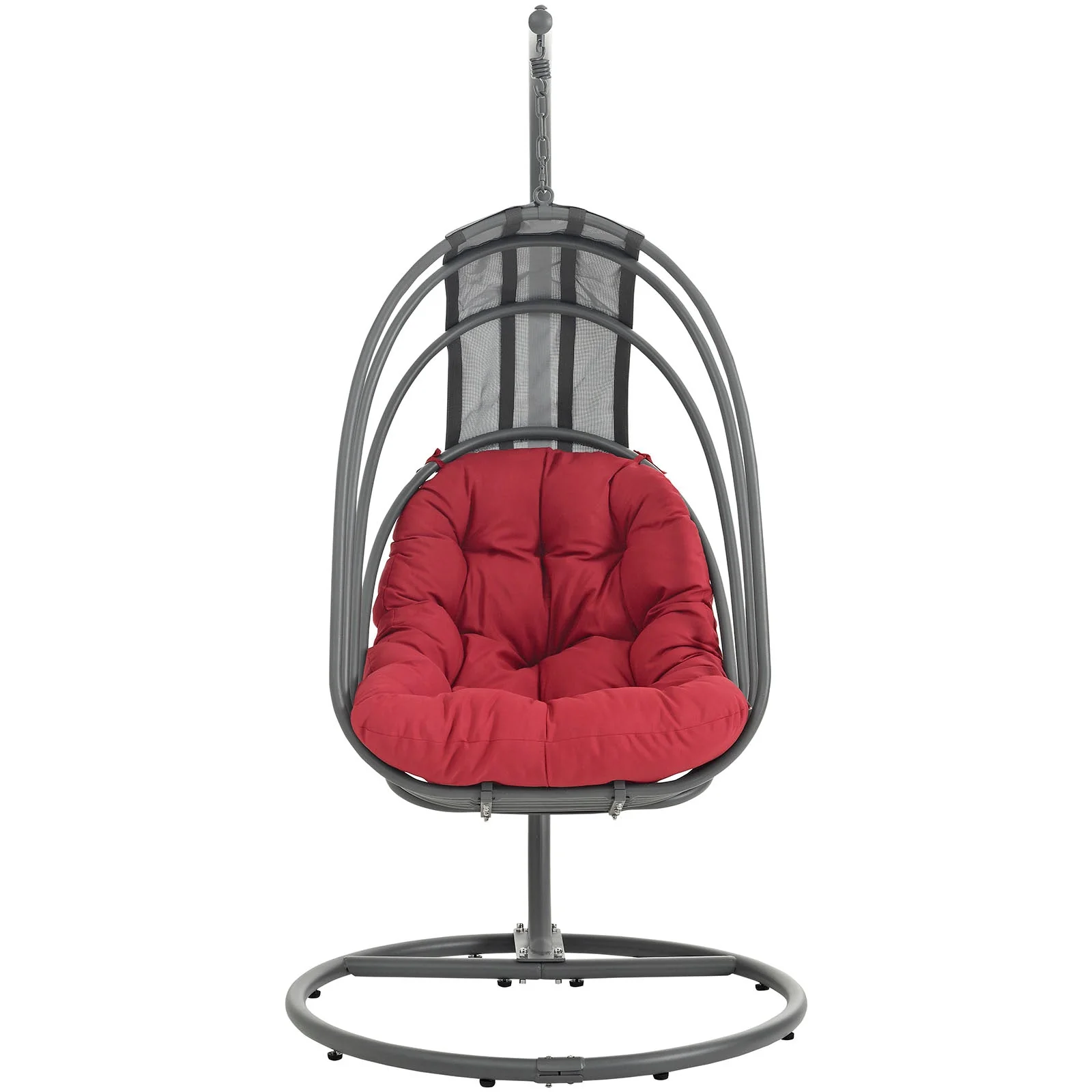 40" Outdoor Swing Chair Without Stand for Patio, Garden and Balcony Seating - Image 7