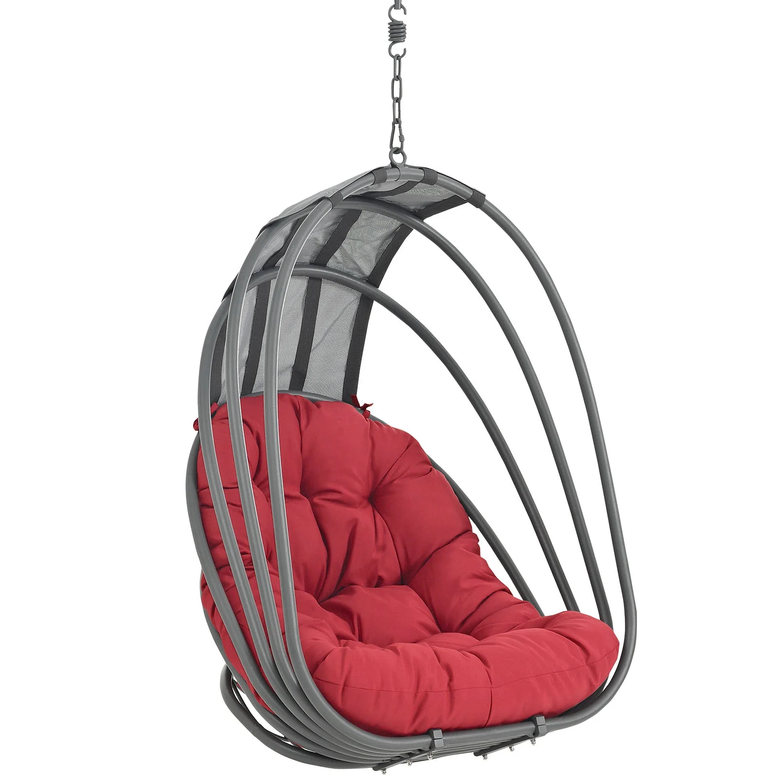 40" Outdoor Swing Chair Without Stand for Patio, Garden and Balcony Seating - Image 9