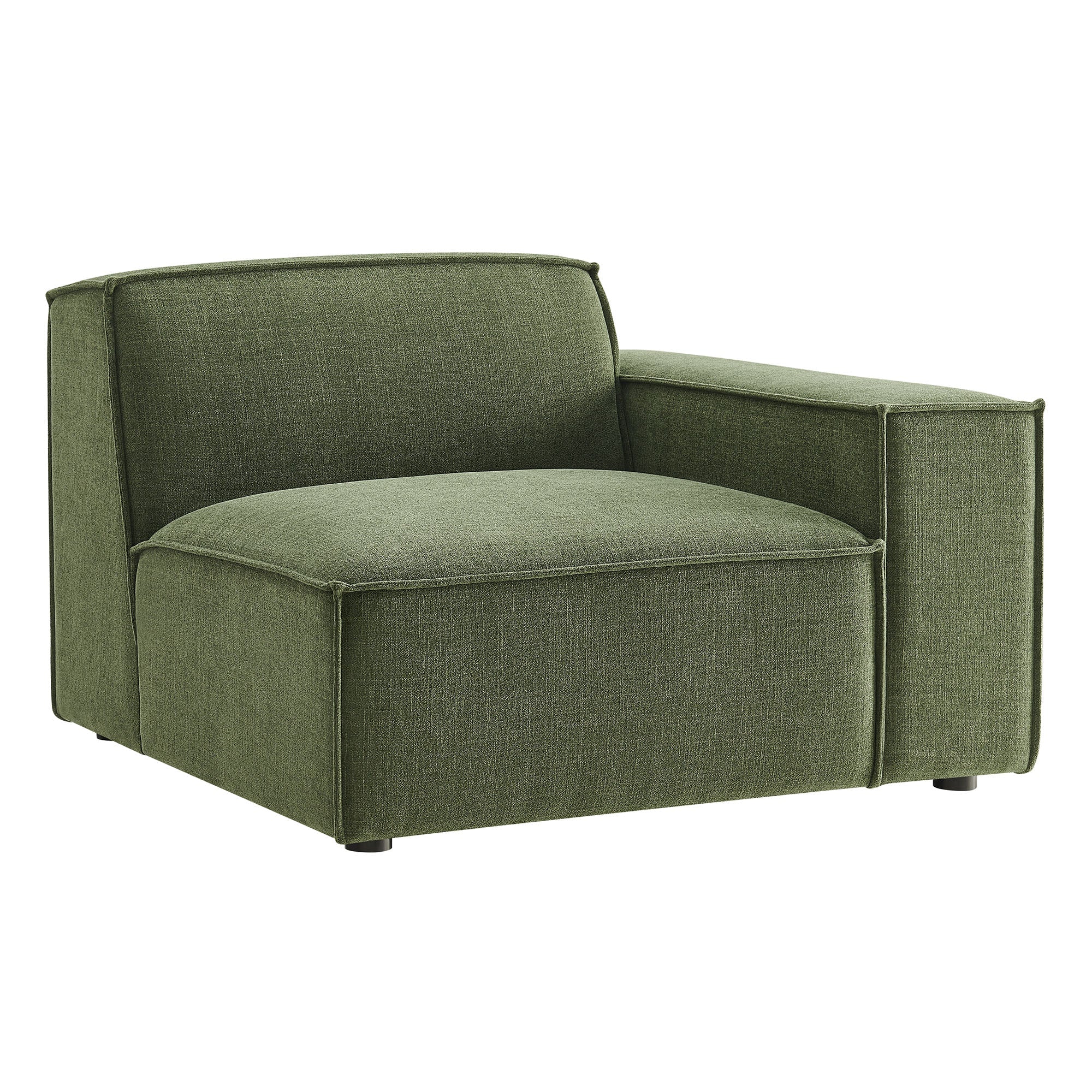 42 Inch Performance Fabric Right-Facing Modular Sectional Armchair - Image 22
