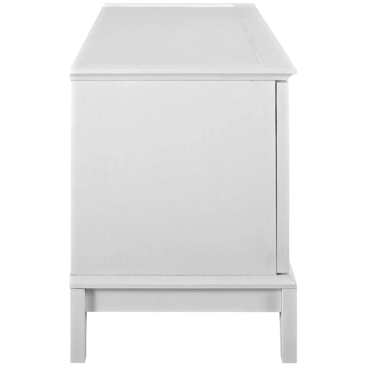 47 Inch Refreshing Coastal TV Stand in White - Image 2