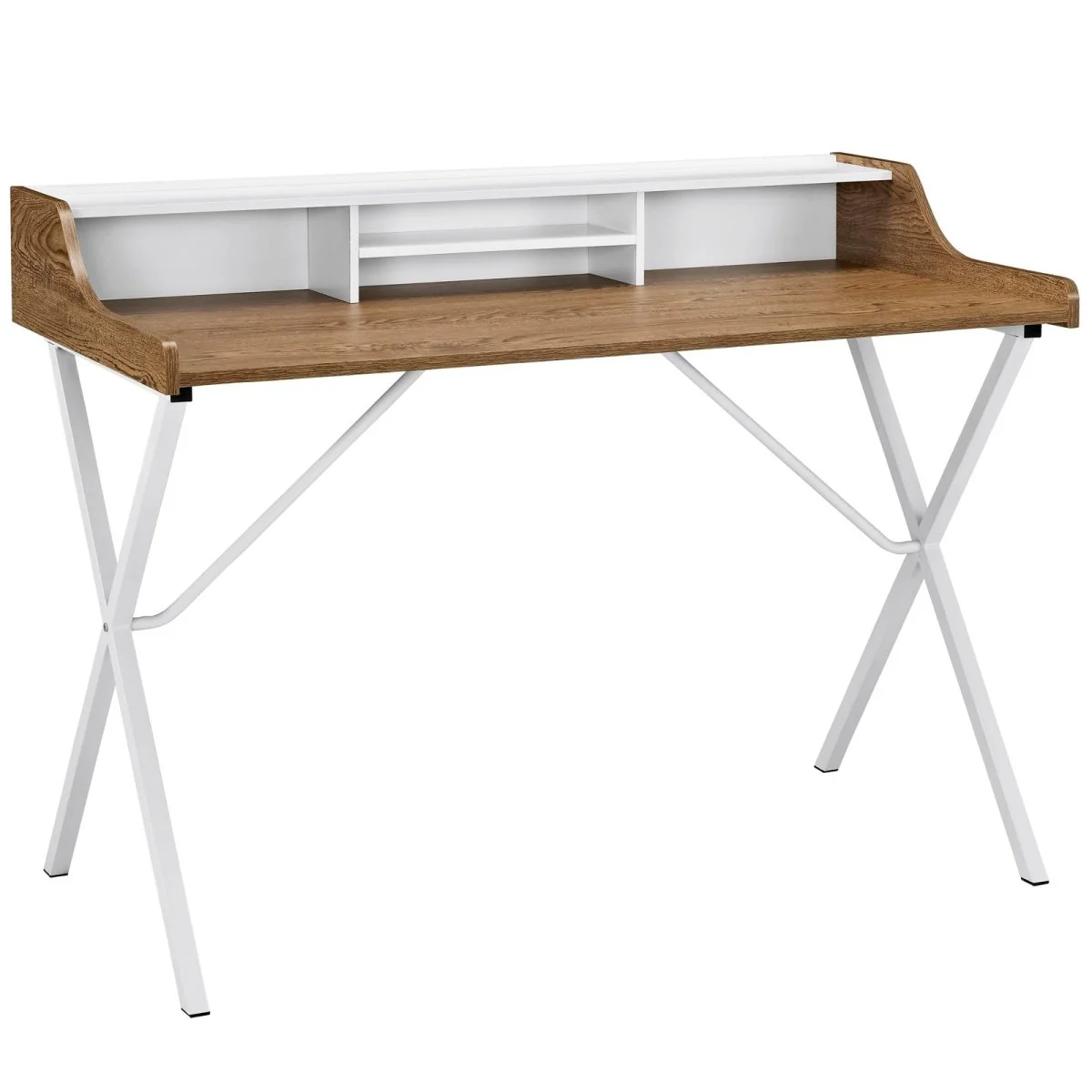 47" Student Office Desk with Open Storage, Practical Study Workspace for Home and School