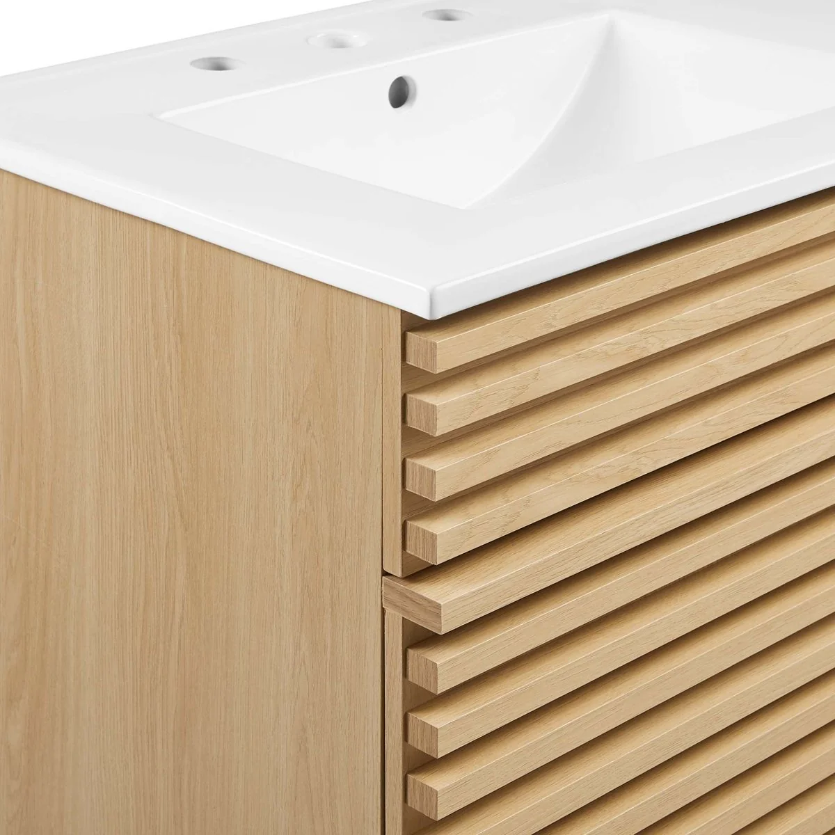 48" Mid-Century Bathroom Vanity with Sink(s) – Wood-Style Vanity Cabinet - Image 66