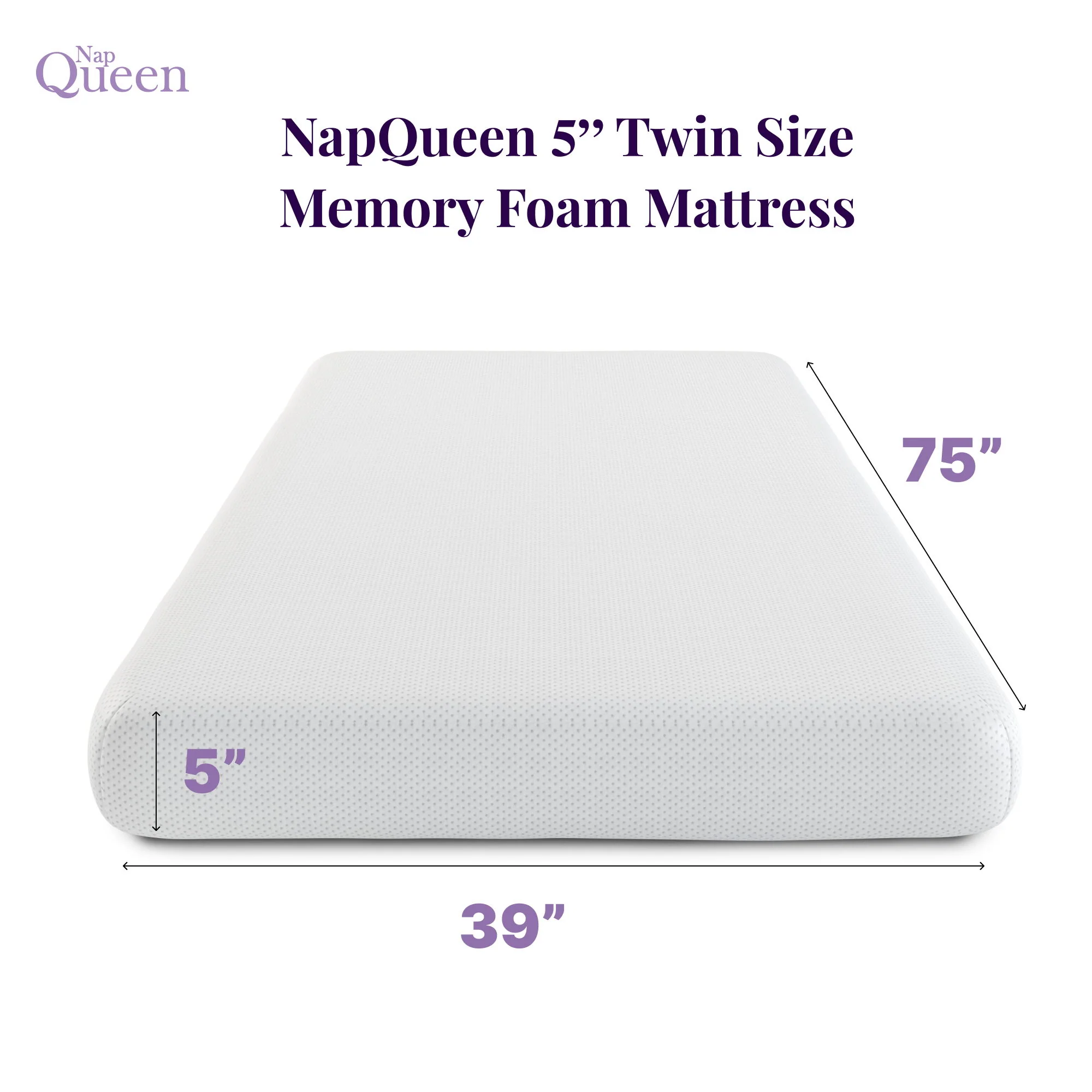 5" Memory Foam Mattress With Responsive Support And Breathable Cover - Image 17