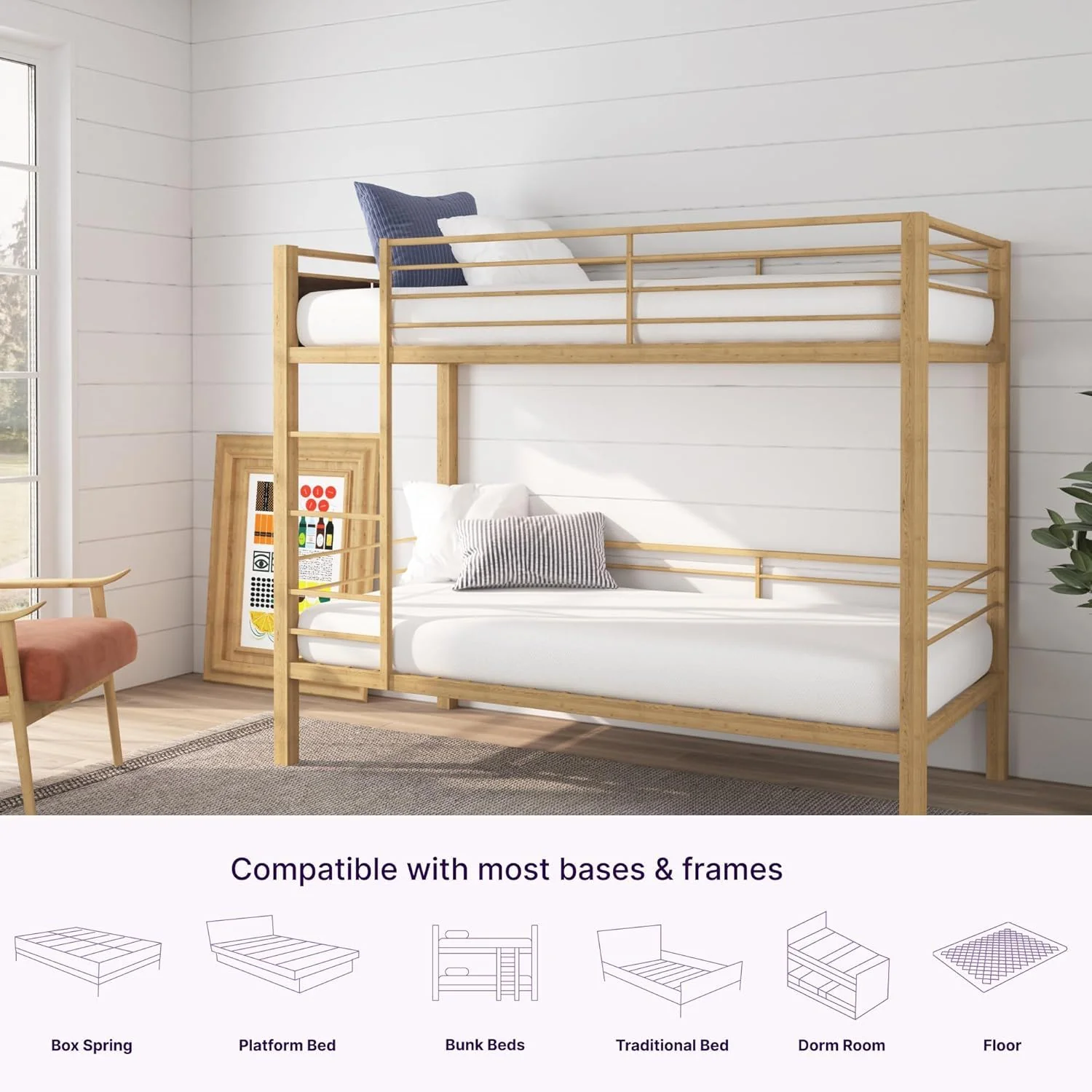 5" Memory Foam Mattress With Responsive Support And Breathable Cover - Image 22