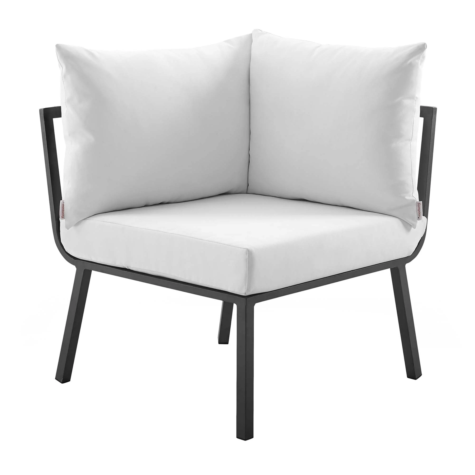 5-Piece Aluminum Outdoor Patio Sectional Sofa Set with Cushions and Coffee Table - Image 36