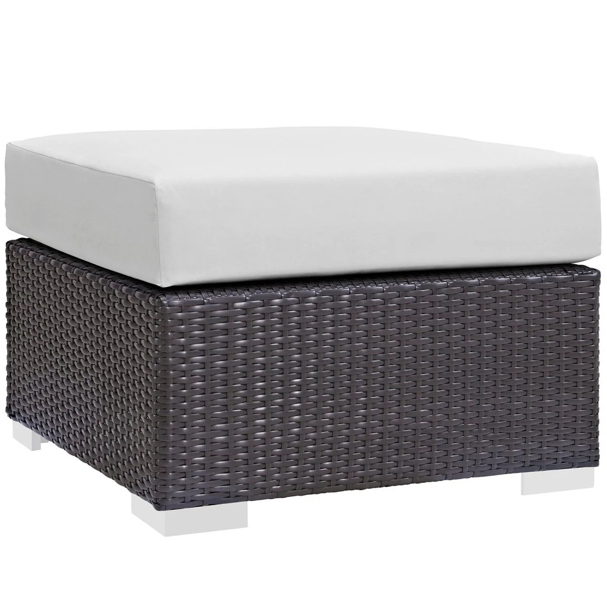 5-Piece Outdoor Patio Rattan Aluminum Sectional Sofa Set - Image 25