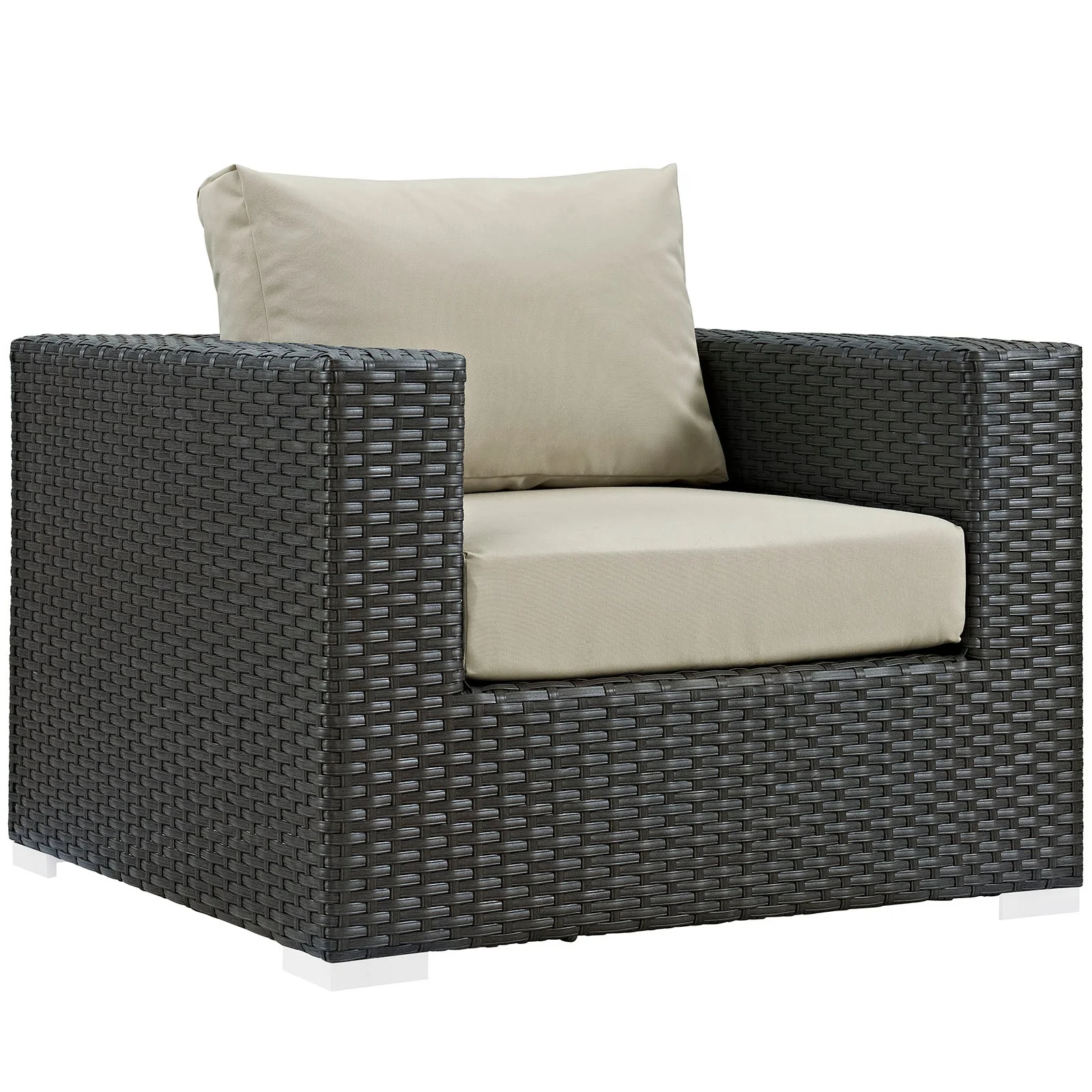 5-Piece Outdoor Sunbrella Fabric Patio Sectional Set - Image 4
