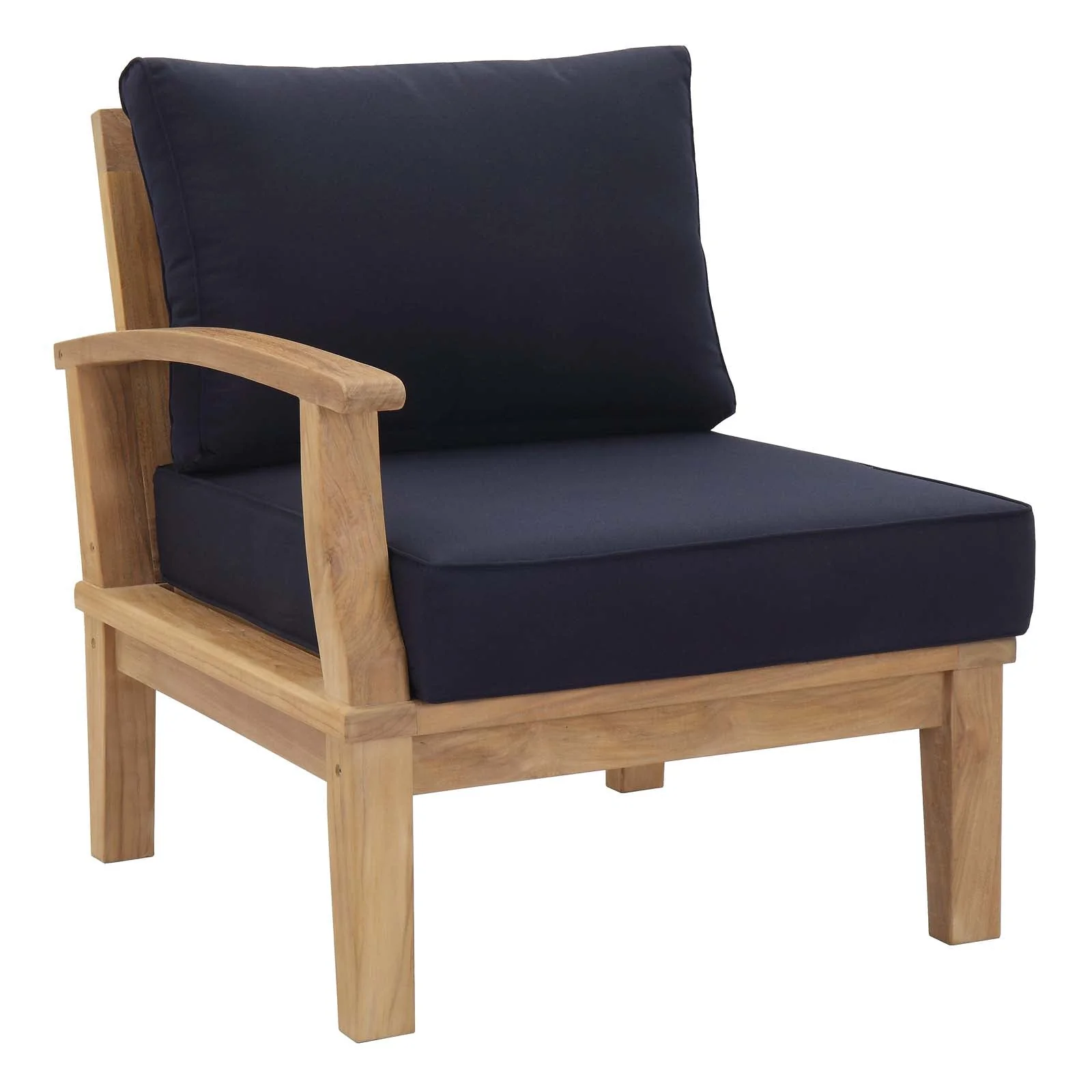 5-Piece Outdoor Teak Wood Patio Seating Set - Image 12