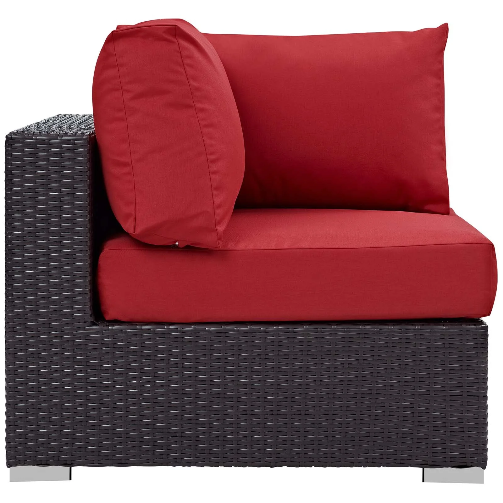 5-Piece Outdoor Wicker Patio Seating Set with Fire Pit Table - Image 21