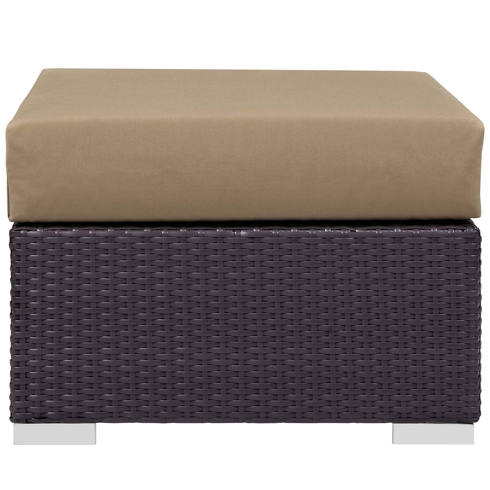 5-Piece Wicker Outdoor Patio Set with Fire Pit and Cushioned Seating Ensemble - Image 7
