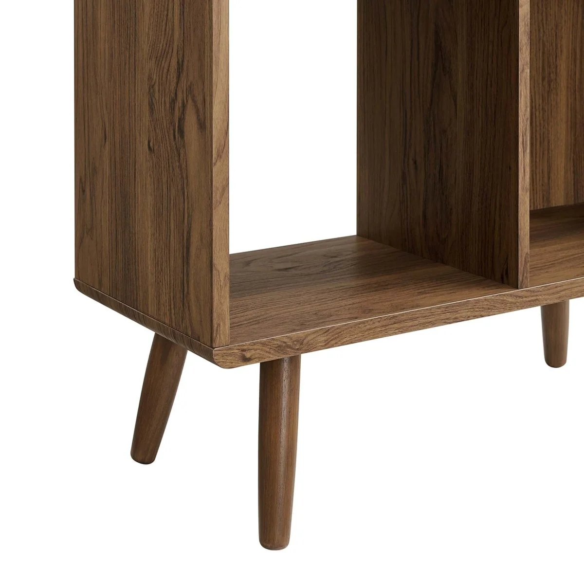 52" Wood Grain Bookcase with 5 Open Storage Shelves - Image 7
