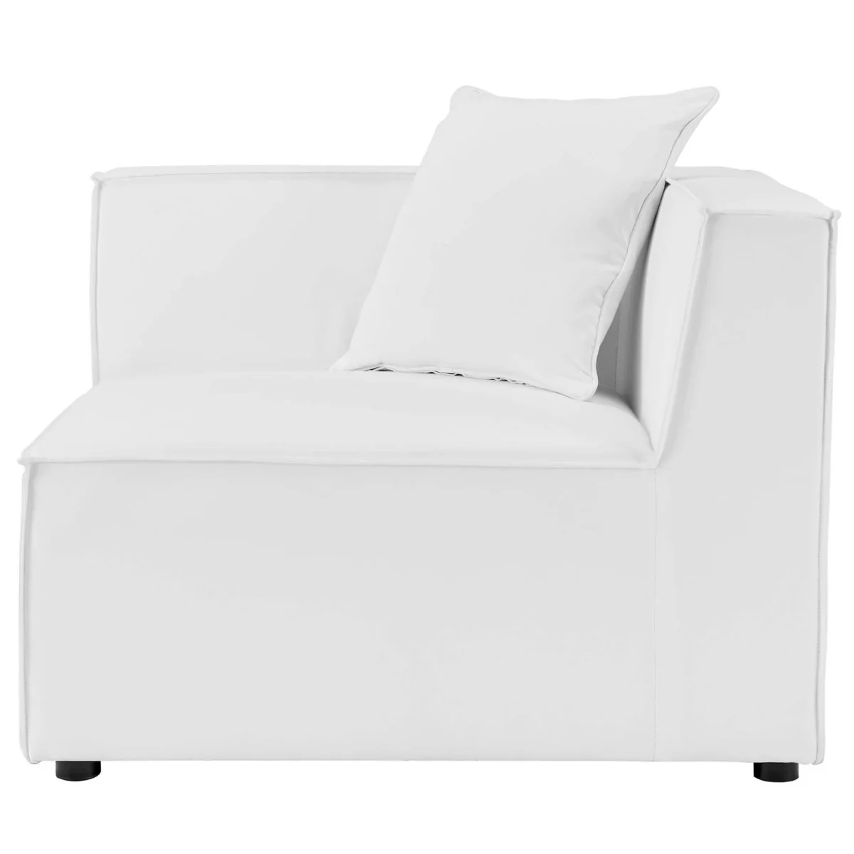 6-Piece Modern Upholstered Outdoor Sectional Sofa for Patio, Backyard and Terrace Seating - Image 6