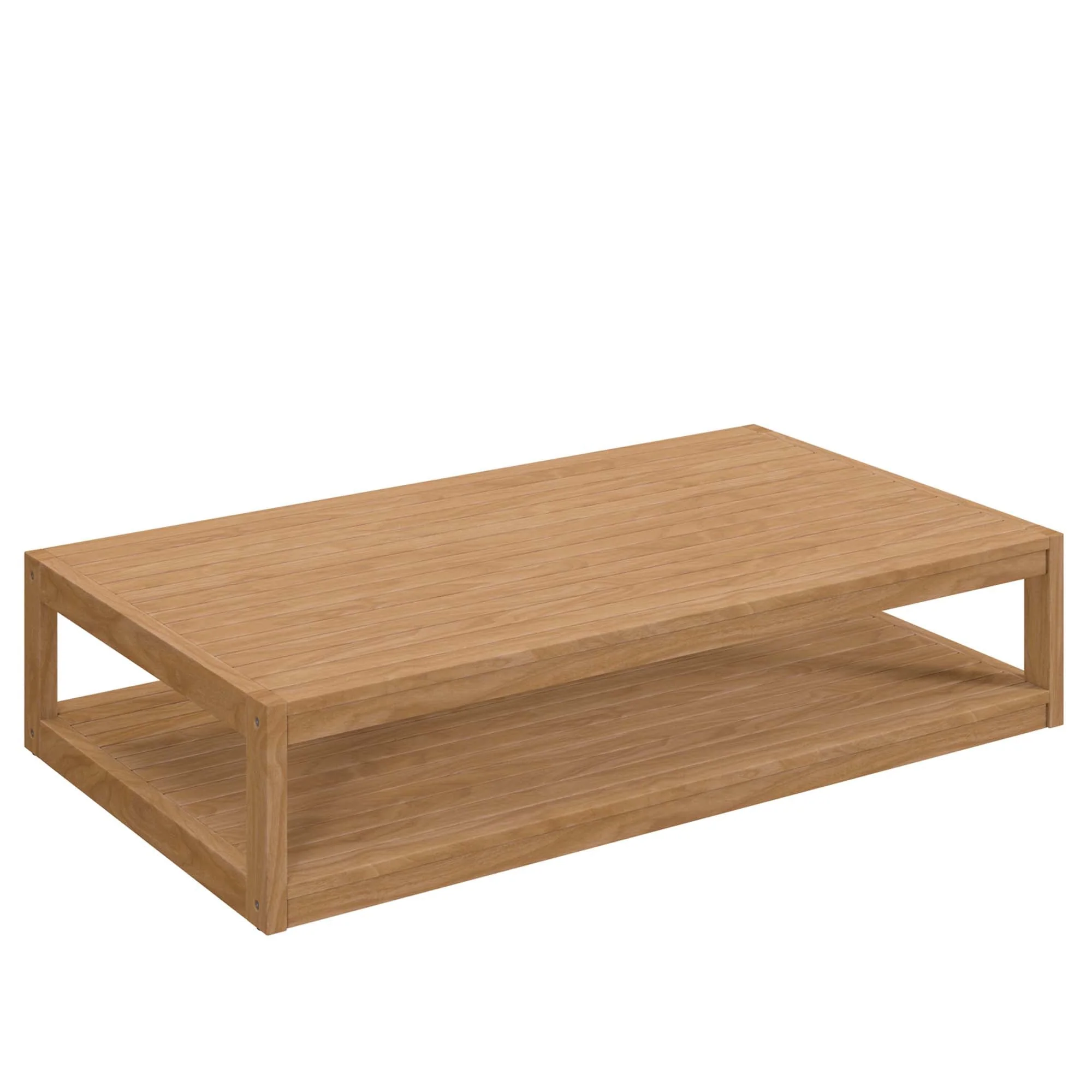 6-Piece Natural Teak Wood Outdoor Patio Furniture Set for Garden and Deck - Image 10
