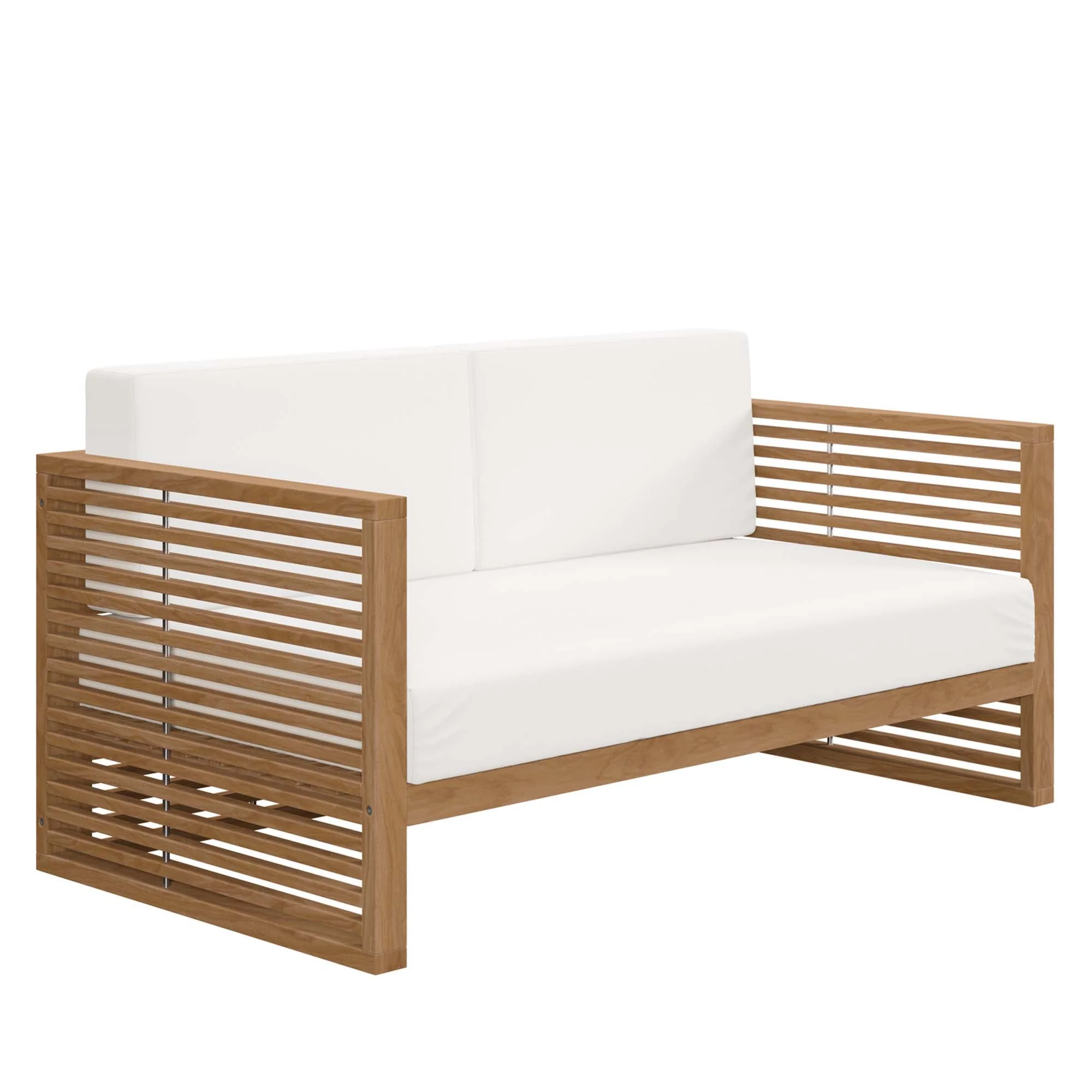 6-Piece Natural Teak Wood Outdoor Patio Furniture Set for Garden and Deck - Image 41