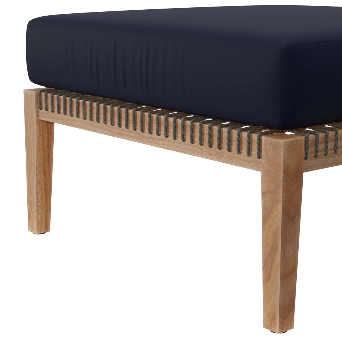 6-Piece Teak Outdoor Sectional Sofa Set, Modular Design for Patio and Deck - Image 27