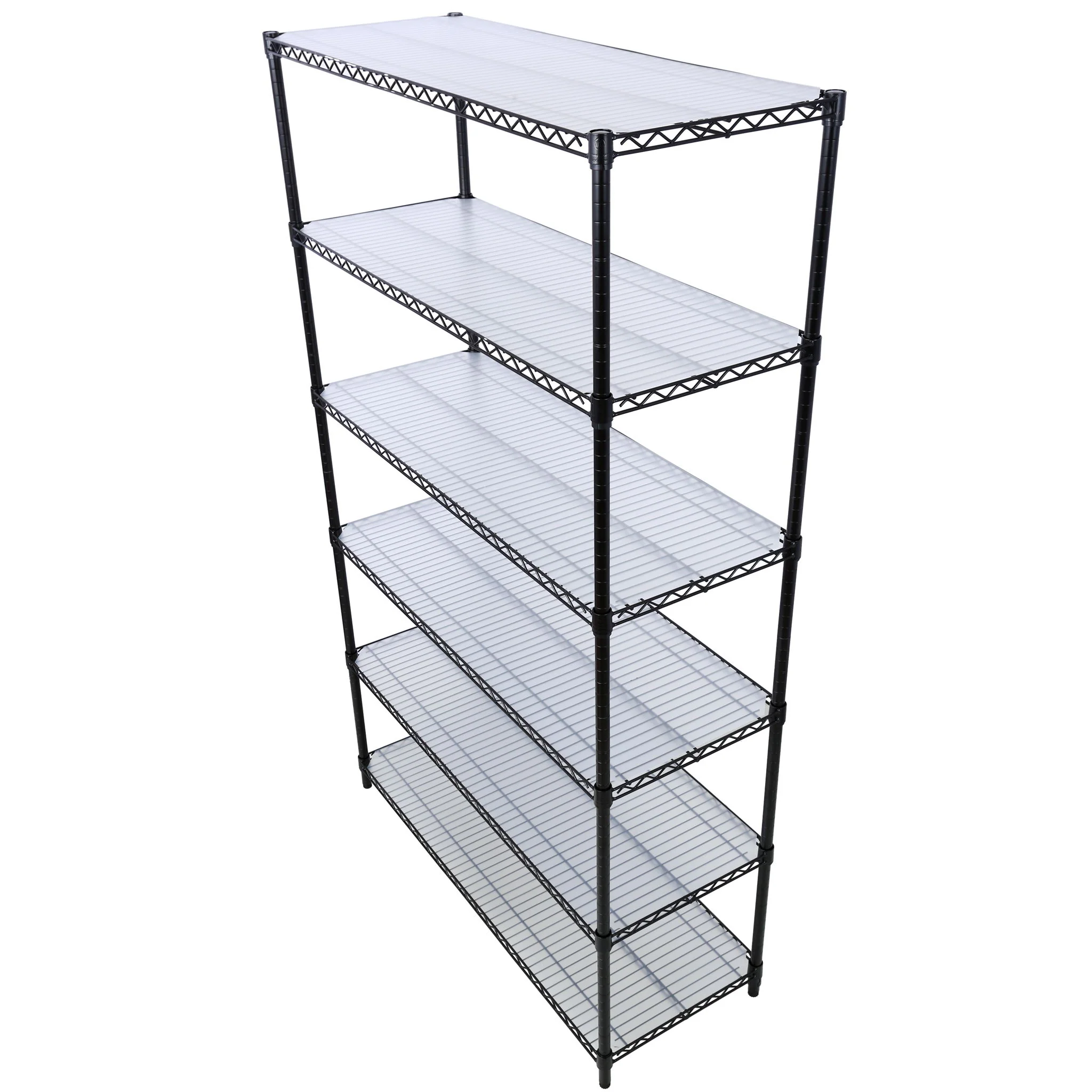 6 Tier 6000Lbs Capacity Nsf Metal Shelf Wire Shelving Unit, Heavy Duty Adjustable Storage Rack With Wheels & Shelf Liners For Commercial Grade Utility Steel Storage Rack - Image 47