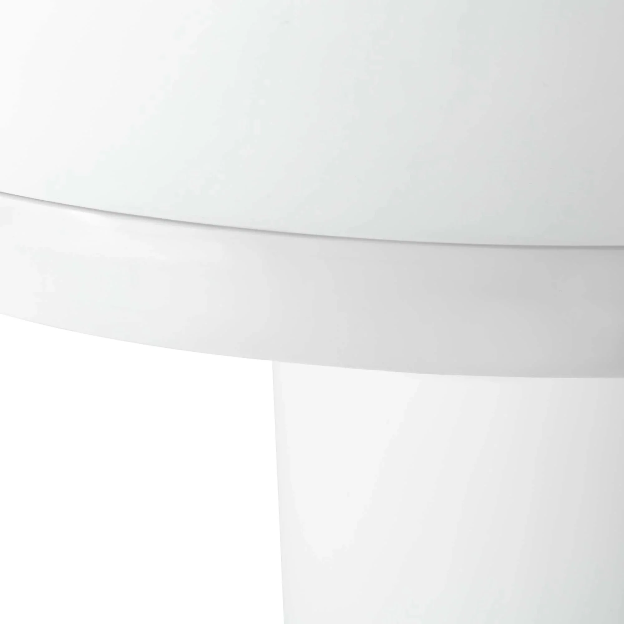 60 Inch Round Modern High Gloss MDF Dining Table - Image 24