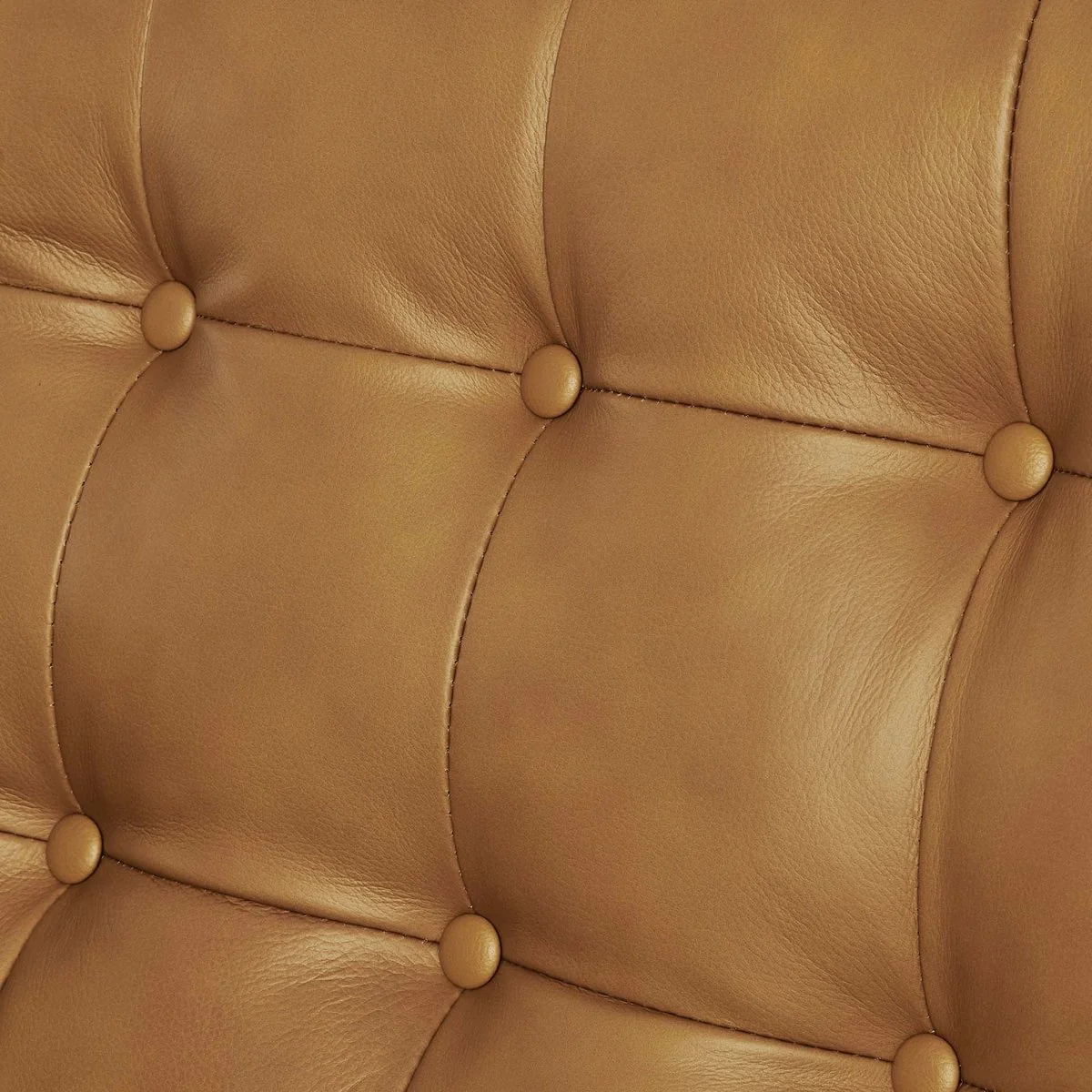 63 Inch Mid-Century Tufted Leather Loveseat - Image 12