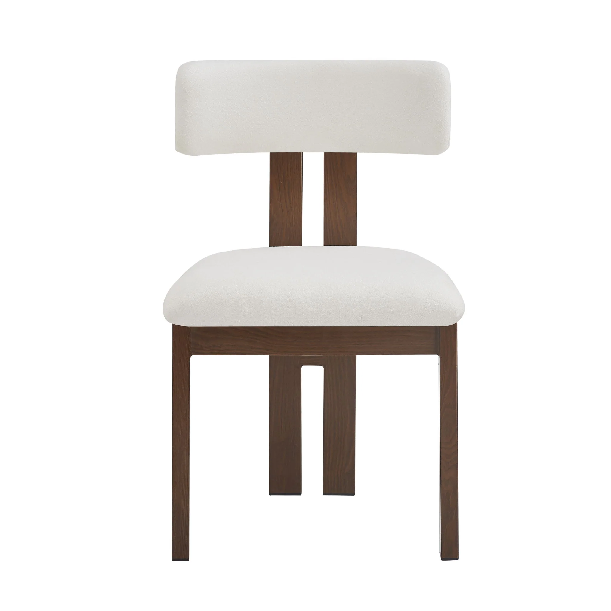 7 Piece Dining Set With Upholstered Armless Chairs And Table - Image 9