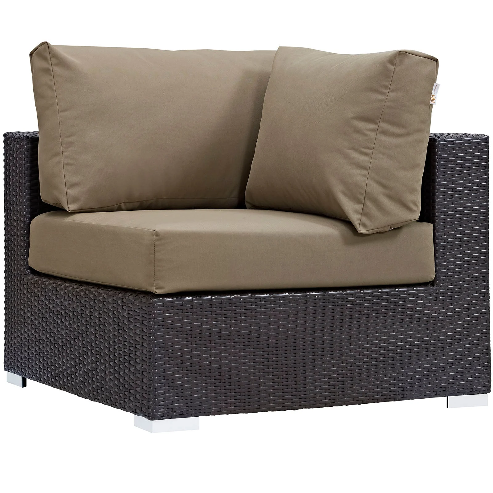 7-Piece Wicker Outdoor Patio Sectional Sofa Set for Backyard, Deck and Garden Seating - Image 13