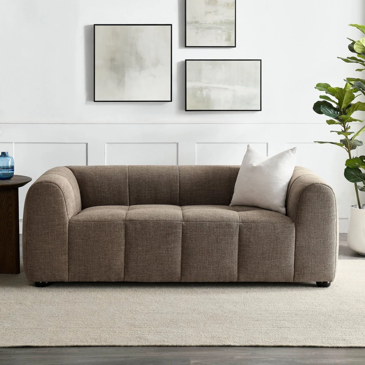 75-Inch Liana Upholstered Fabric Deep Seat Loveseat - Image 21