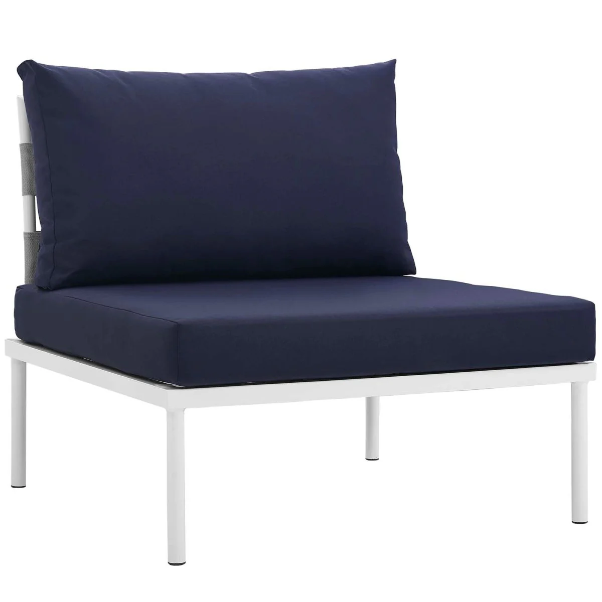 8-Piece Outdoor Patio Aluminum Sectional Sofa Set - Image 17