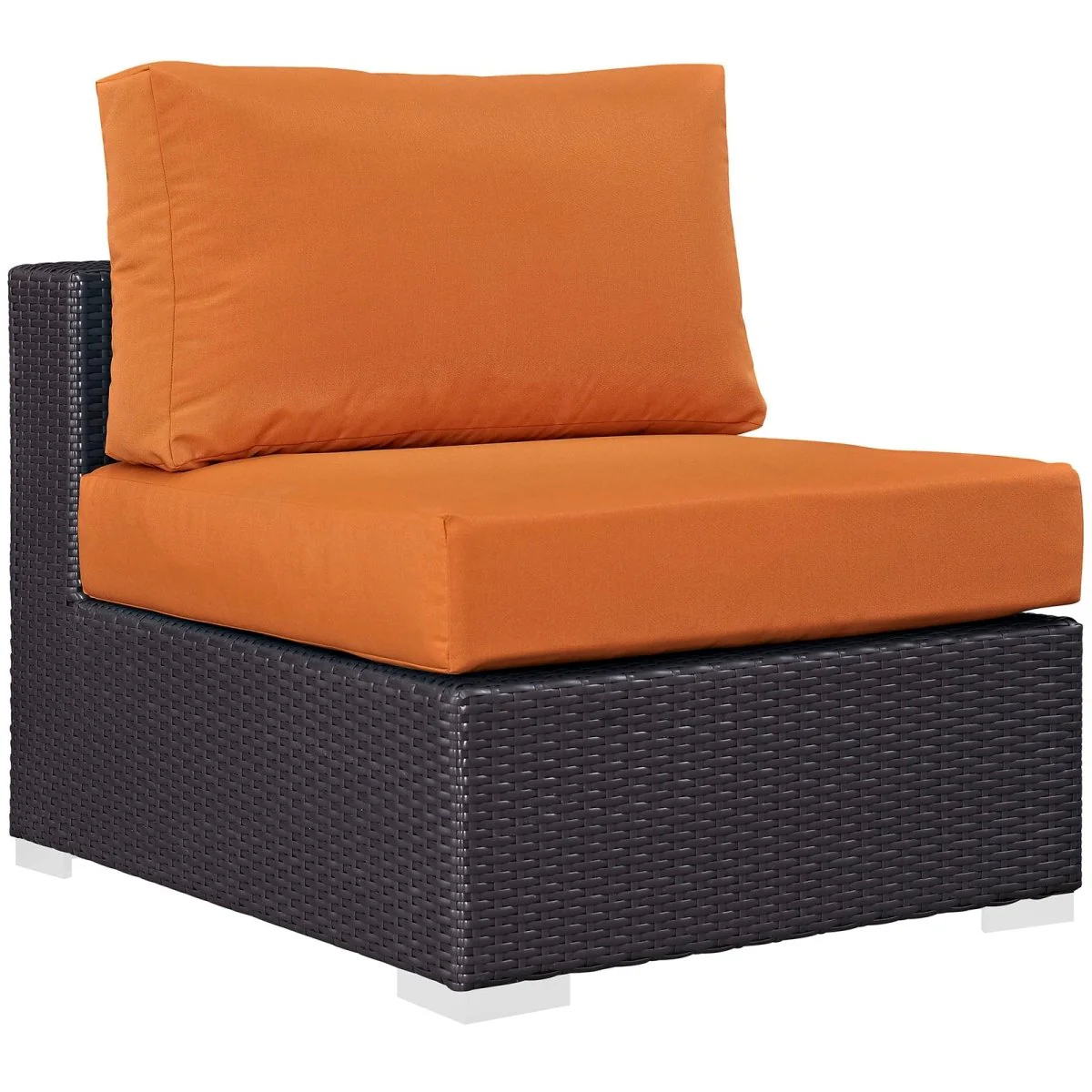8-Piece Outdoor Patio Rattan Aluminum Sectional Sofa Set - Image 19