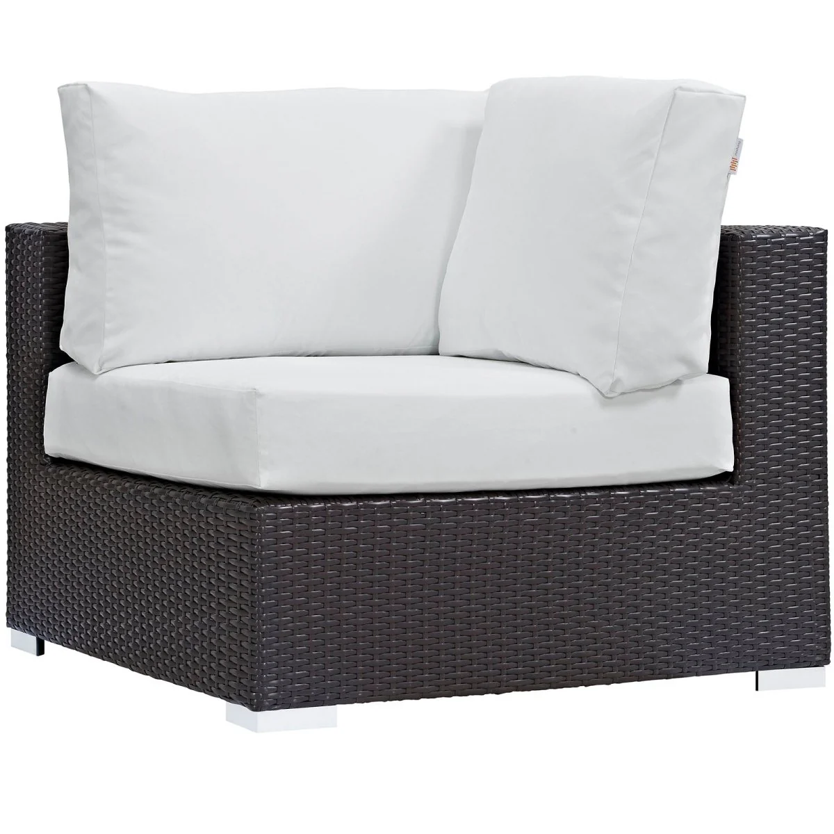 8-Piece Outdoor Patio Rattan Aluminum Sectional Sofa Set - Image 28