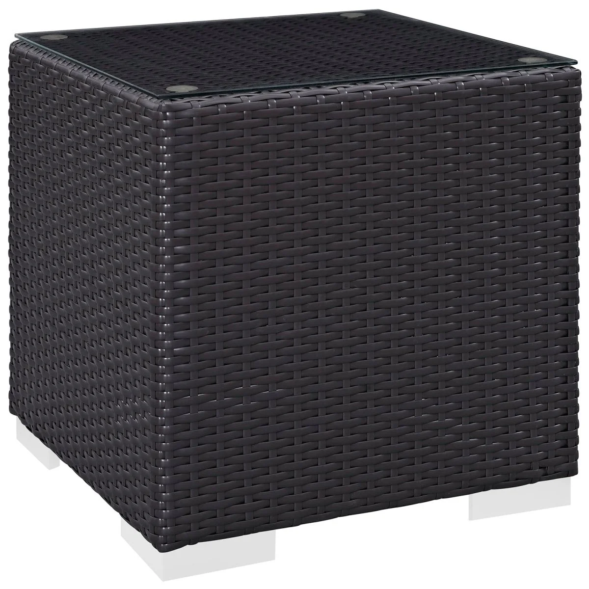 8-Piece Outdoor Patio Rattan Aluminum Sectional Sofa Set - Image 8