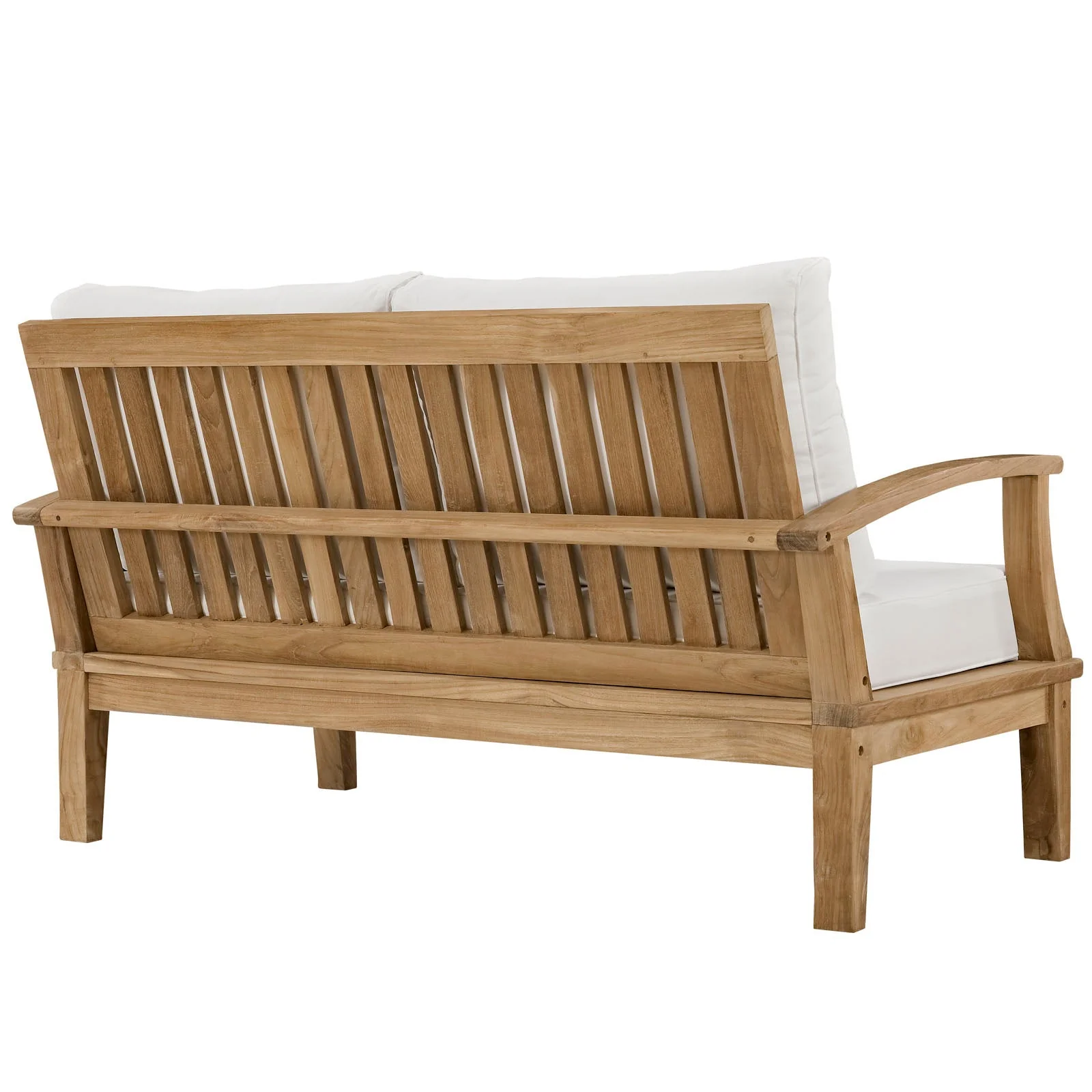 8-Piece Outdoor Teak Wood Patio Seating Set - Image 25