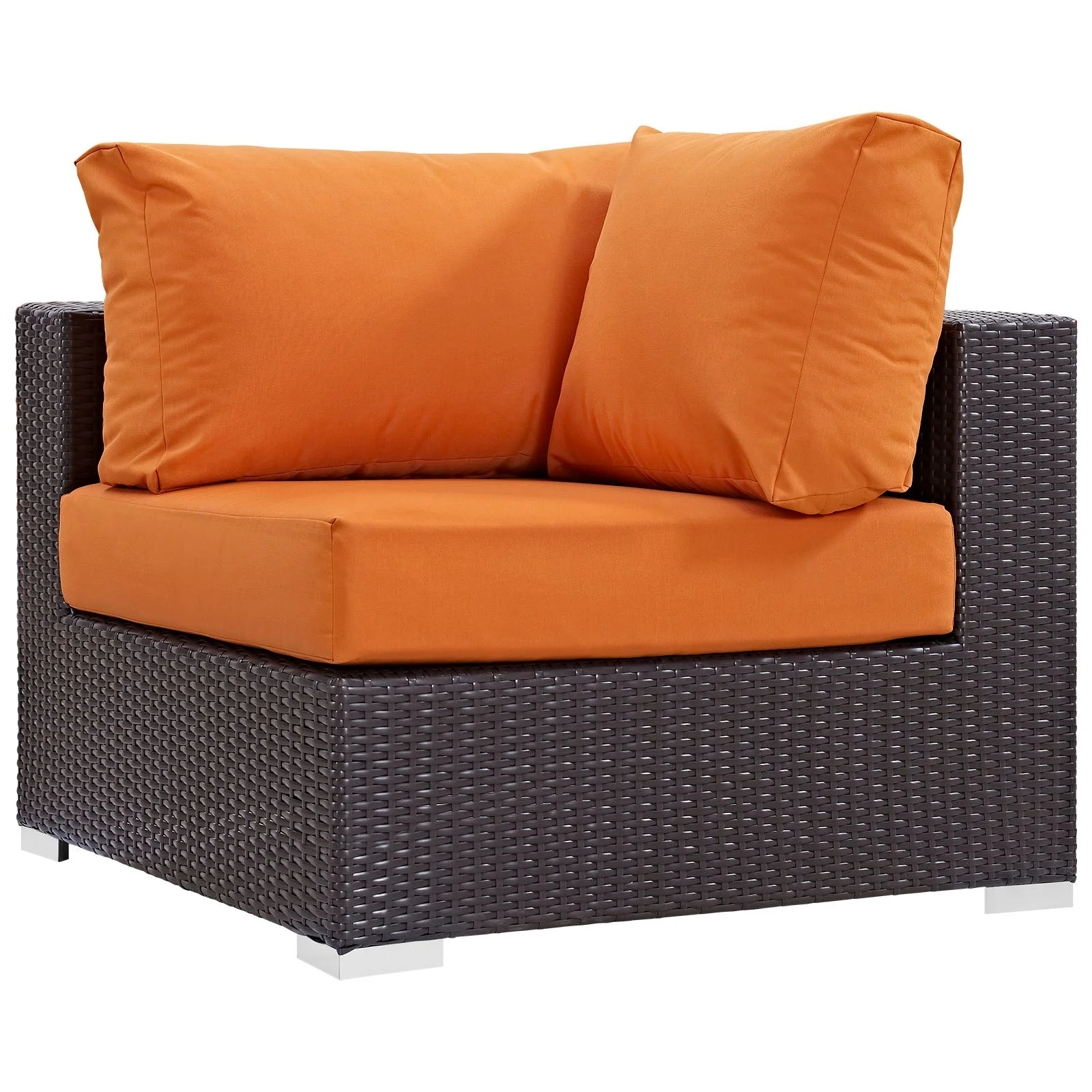 8-Piece Wicker Rattan Patio Sectional Sofa Set with Cushions for Outdoor Living - Image 11