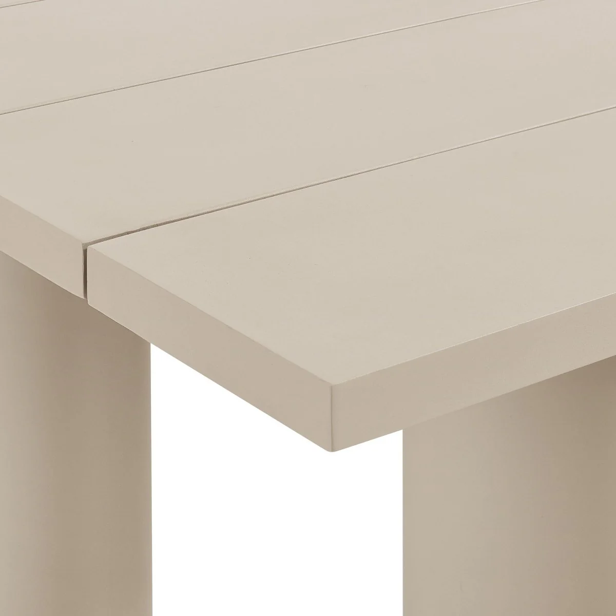 87" Rectangular Aluminum Outdoor Dining Table for Patio and Garden Seating, Weatherproof - Image 17