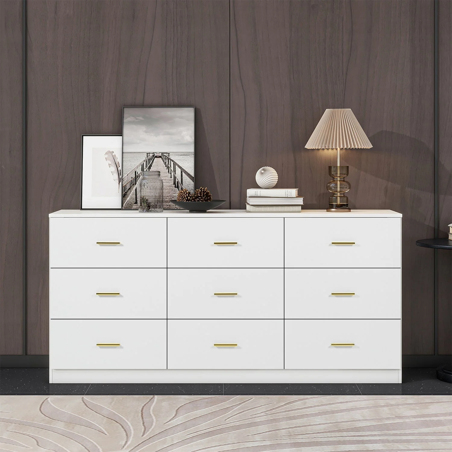 9 Drawer Dresser, Ample Storage For Bedroom - Image 18
