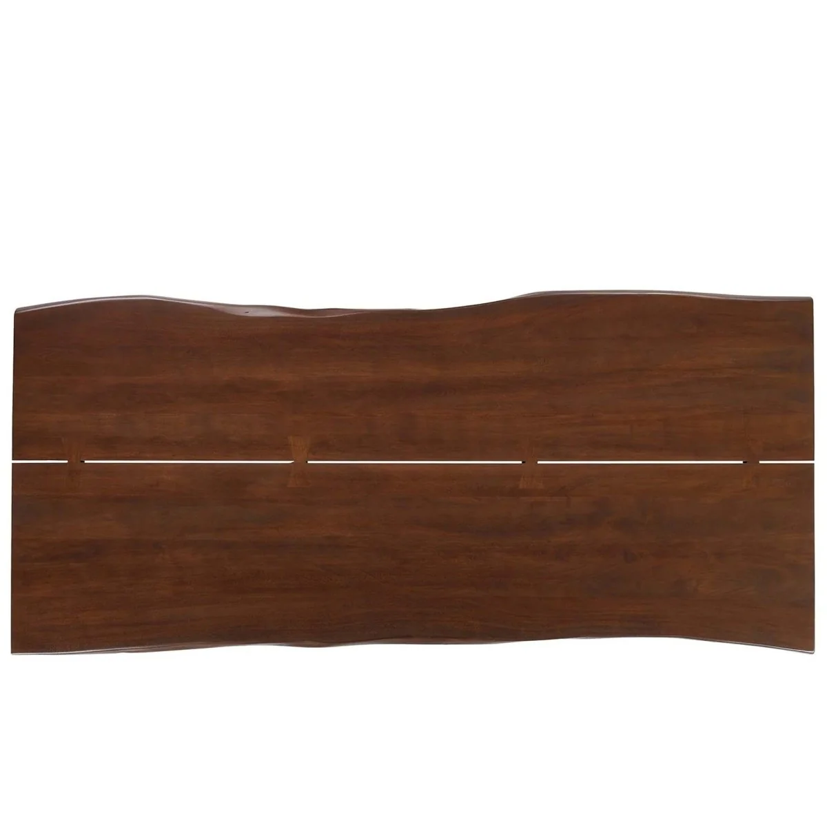 96 Inch Live Edge Solid Acacia Wood Dining Table - Image 13
