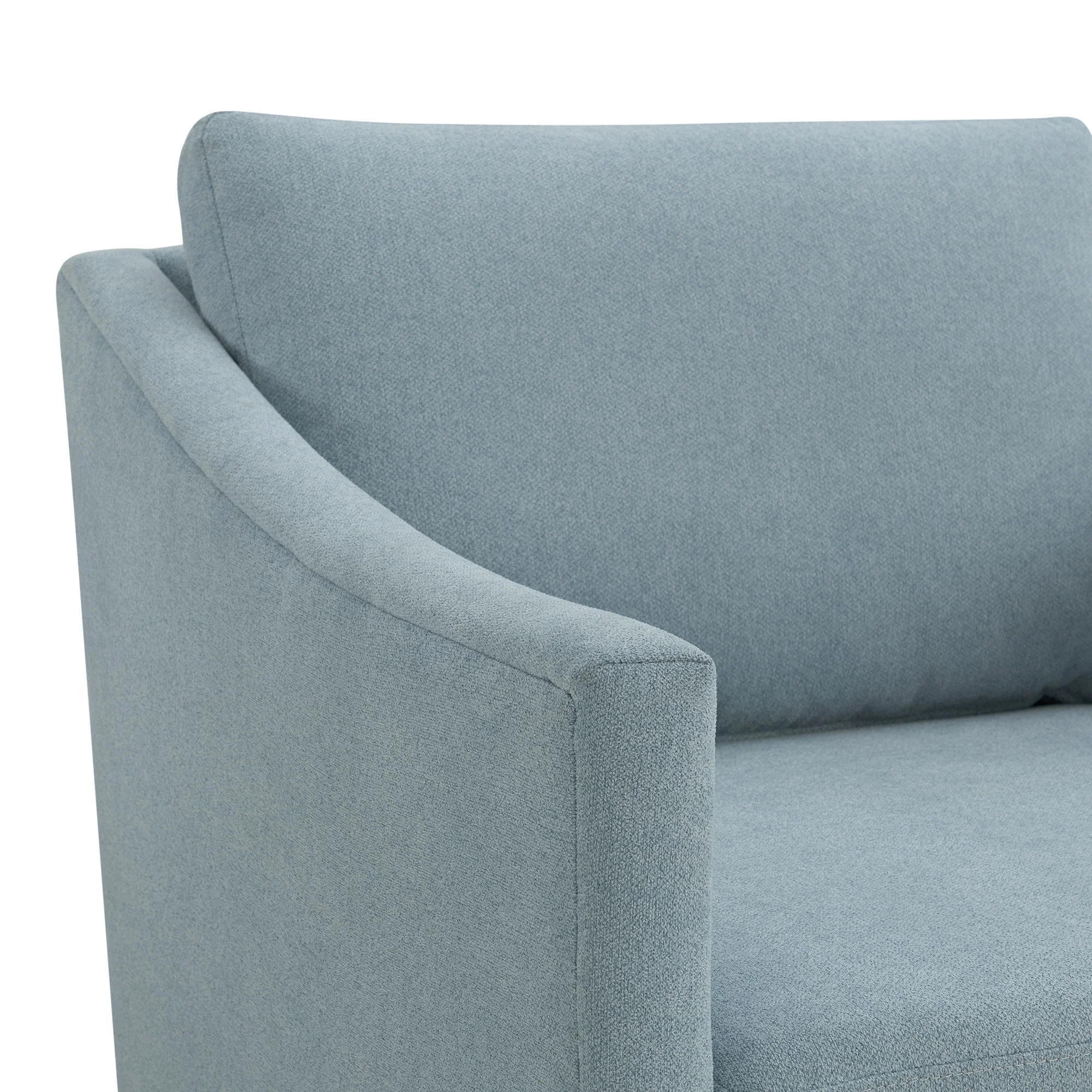 Acacia - Swivel Chair - Freya Light Blue - Image 6