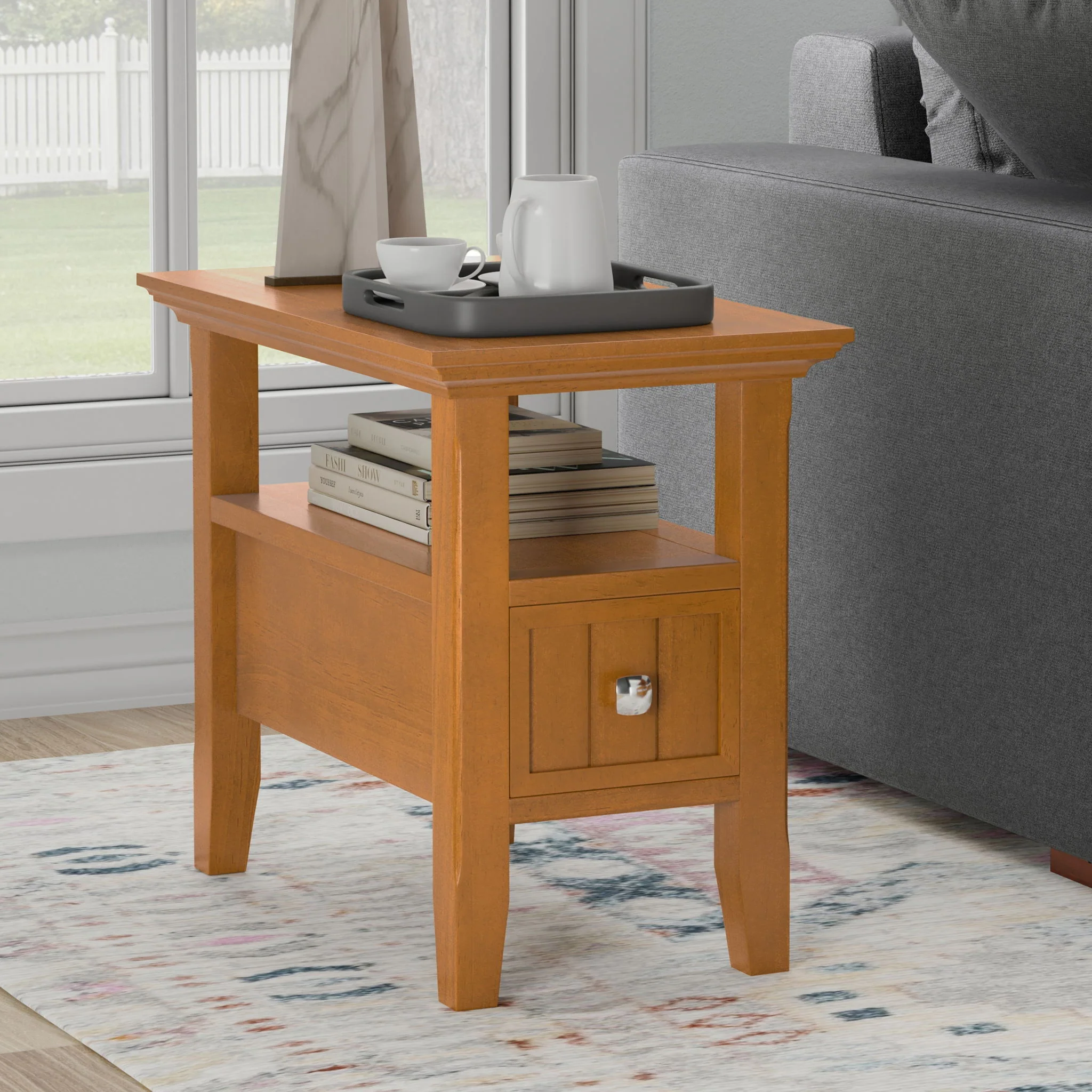 Acadian - End Table With Drawer - Image 5