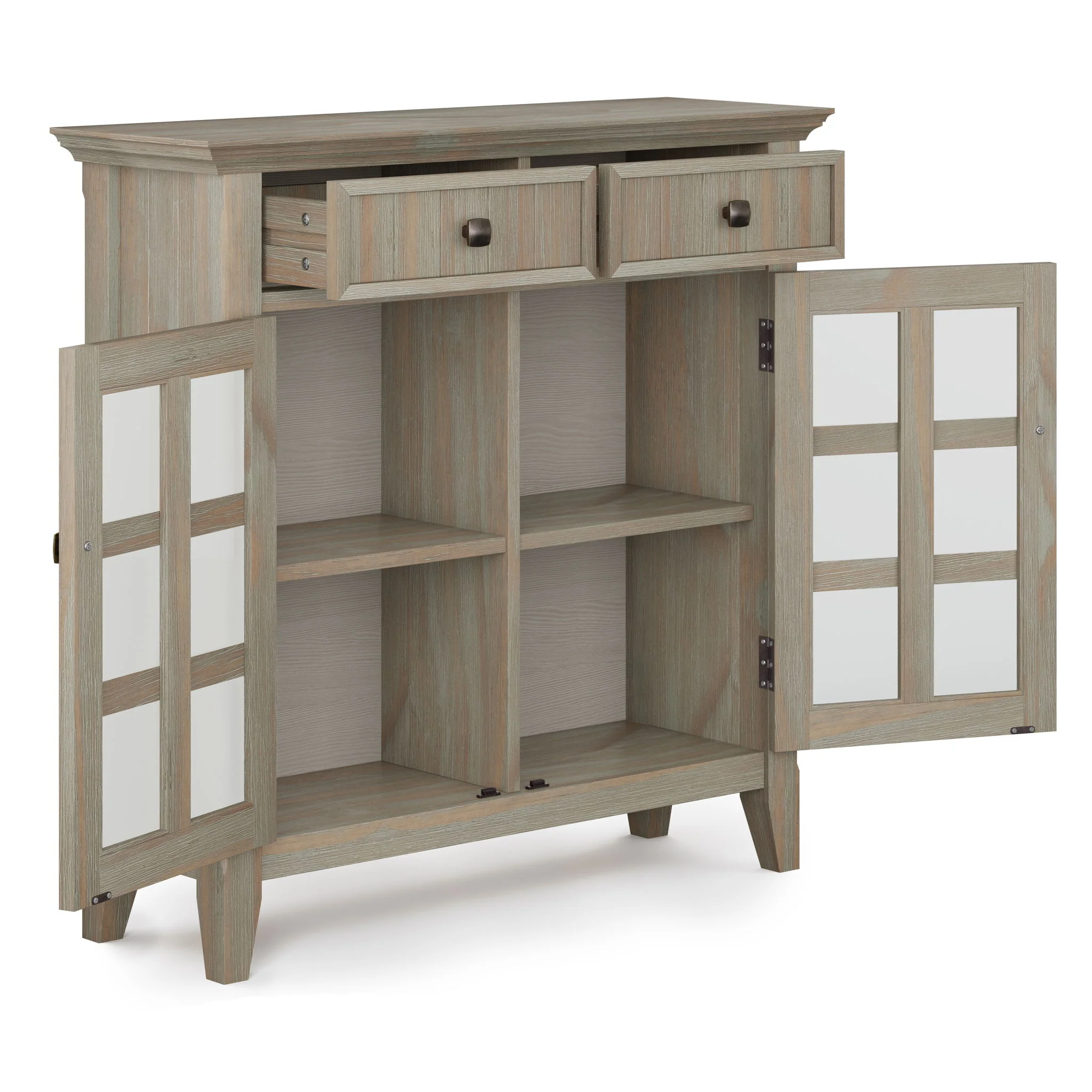 Acadian - Handcrafted Entryway Storage Cabinet - Image 44